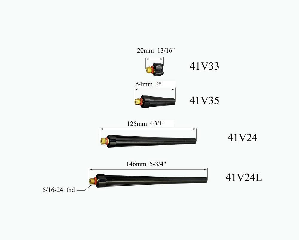 31-teiliges WIG Gaslinse Spannzangen-Set, MIG