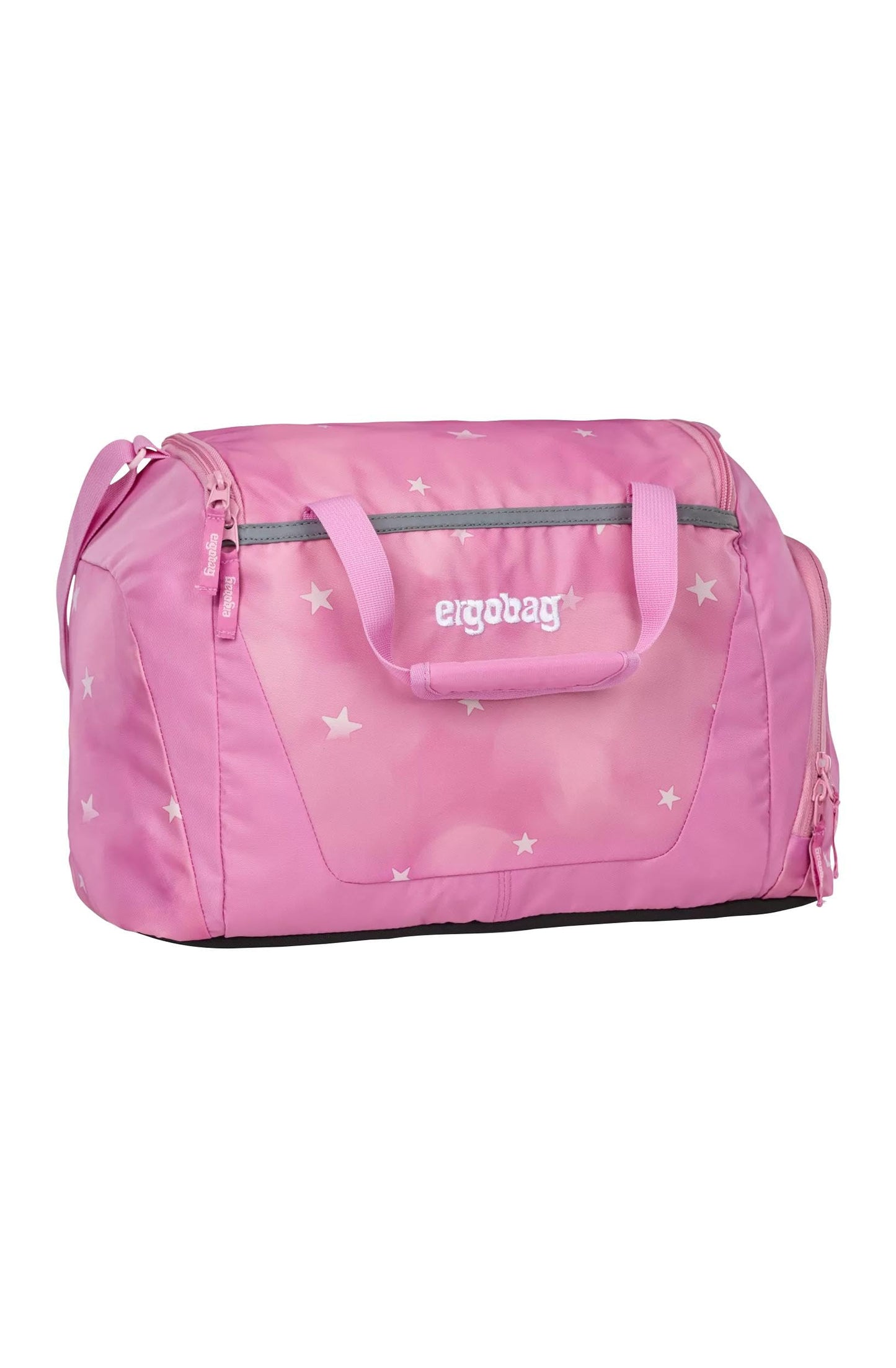 Kindersporttasche mit Schuhfach, Wolkenzaubär - Pink