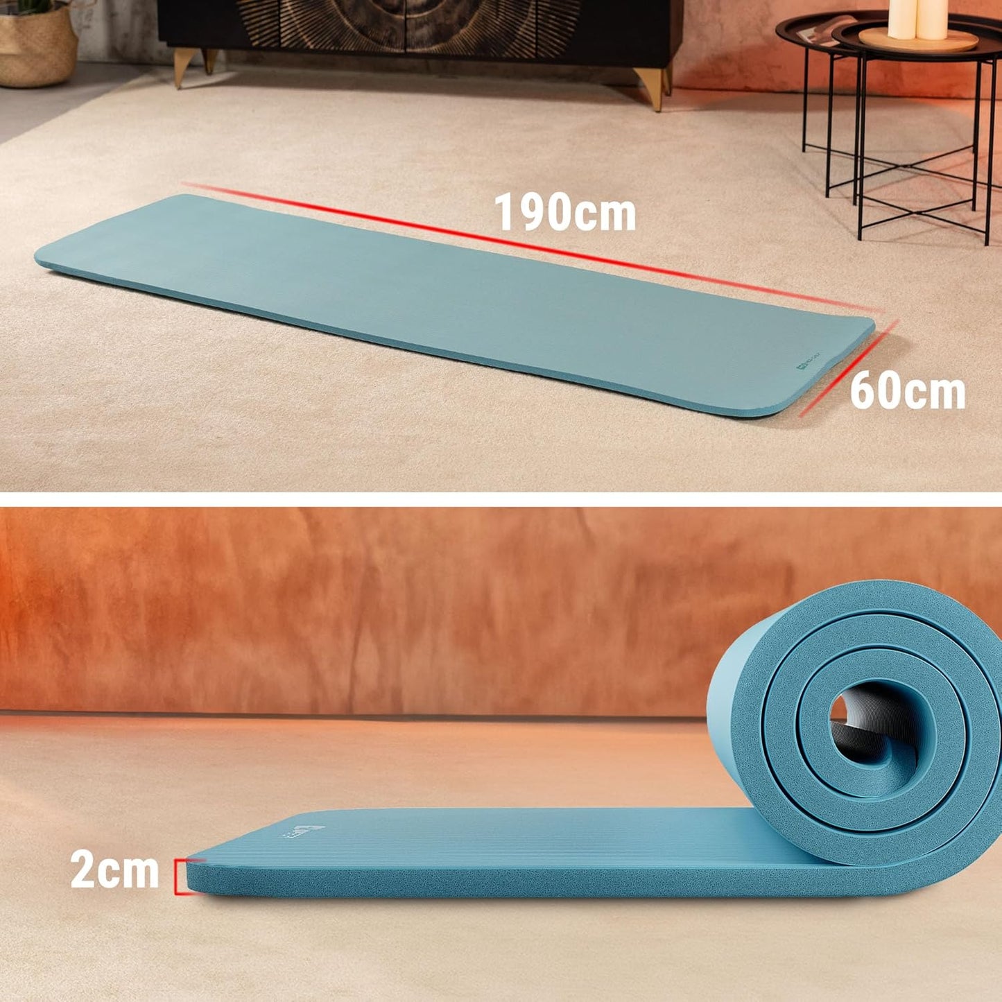 Gymnastikmatte, BLUE MIST