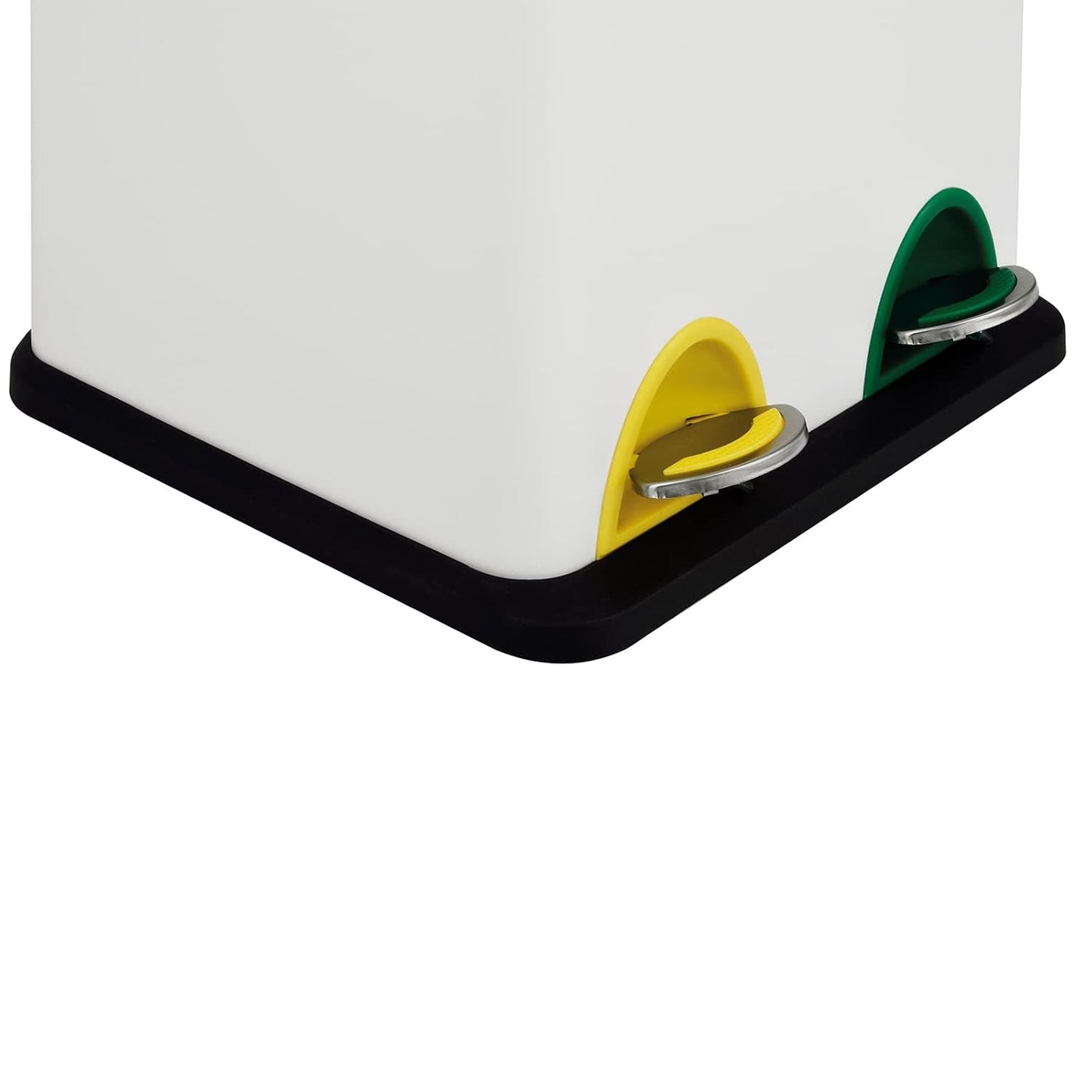 Treteimer TC2X8, 2x8 Liter, mit Softclose-Deckel, Weiss