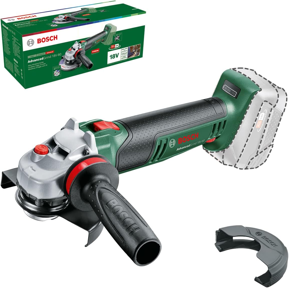 Winkelschleifer AdvancedGrind 18V-80, AdvancedGrind 18V | Neu