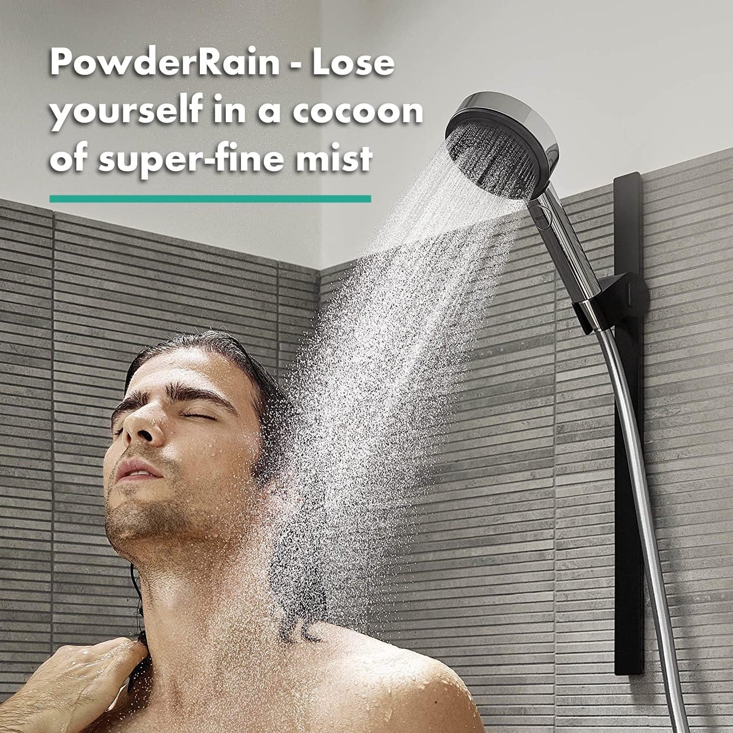 Pulsify Select S 105 Relaxation, Chrom 3 Spray Patterns mit PowderRain und Massagestrahl