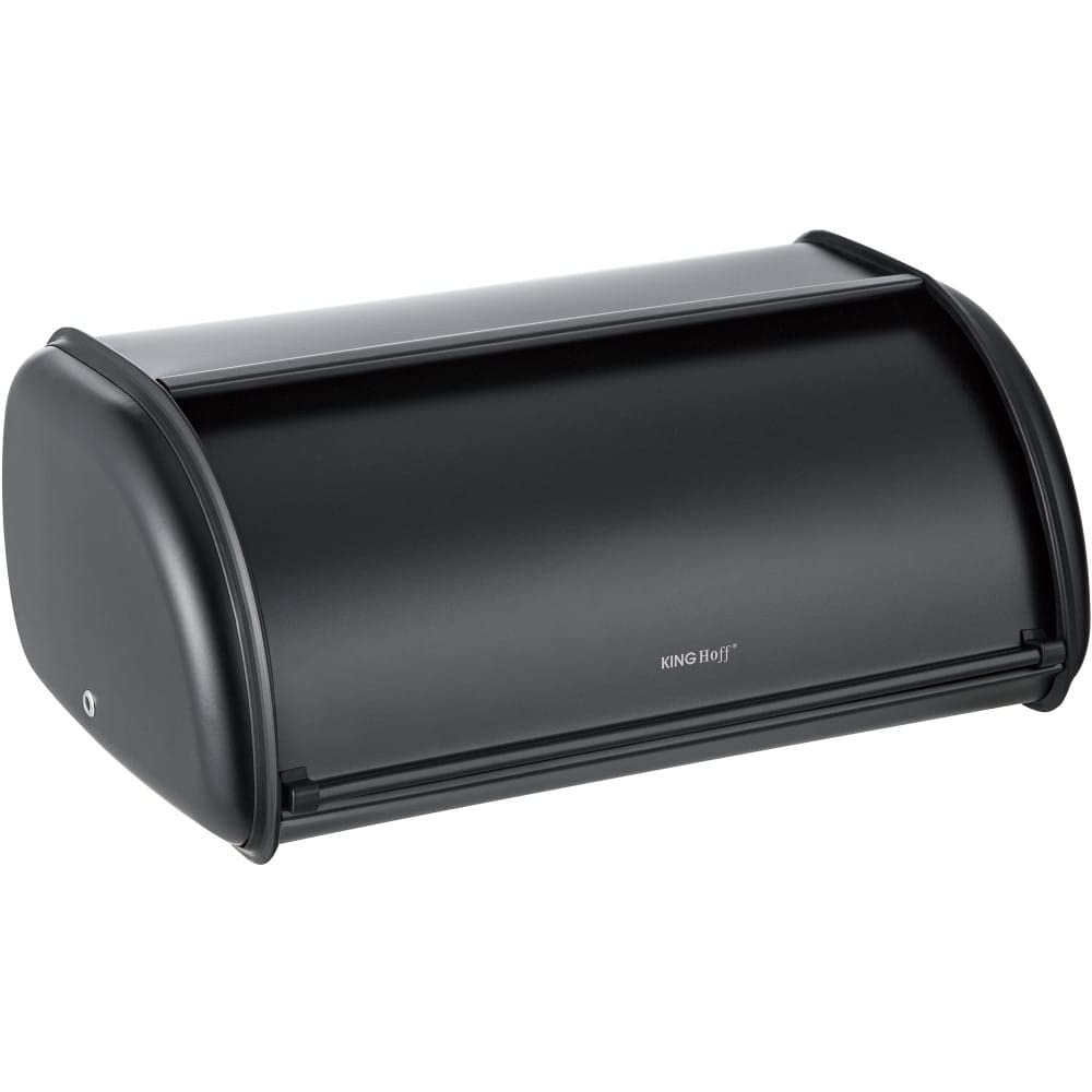 Brotkasten, Schwarz 36cm x 24cm x 15cm (Kleine )