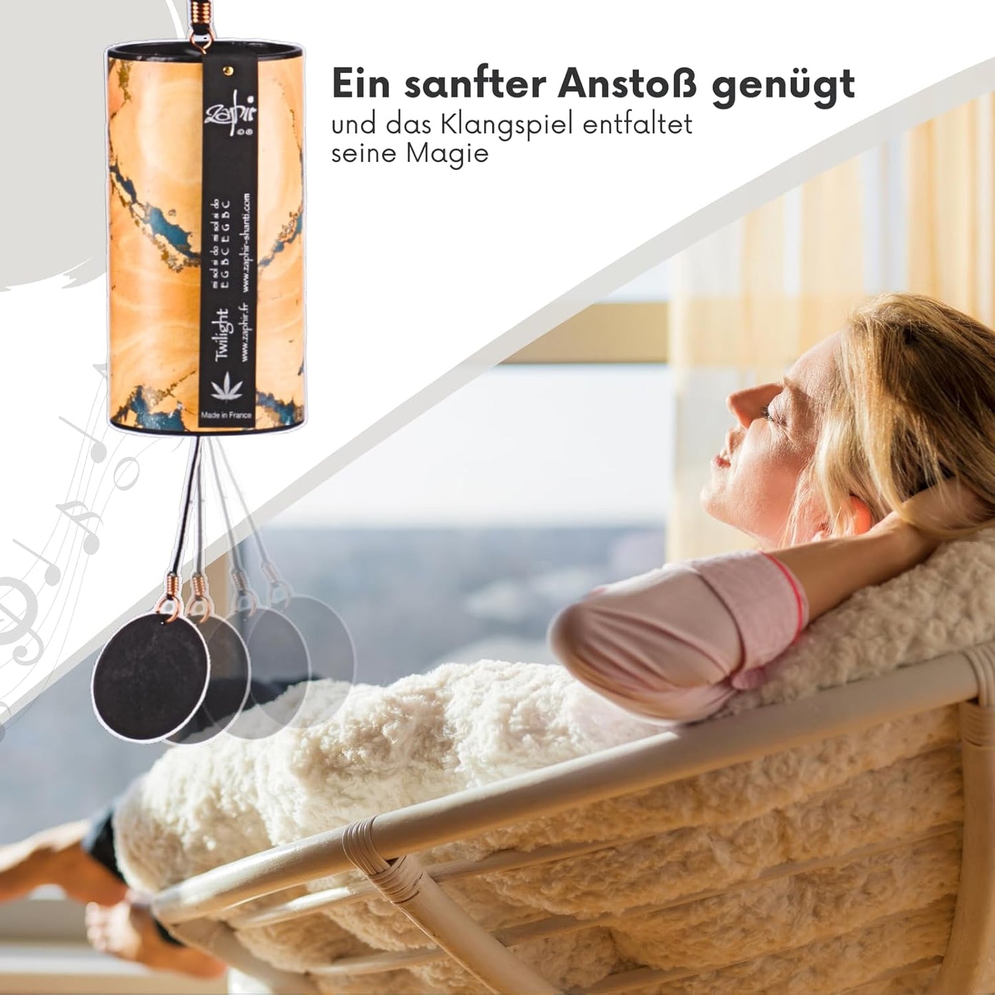 Zaphir Klangspiel Shanti, Twilight | Gelb