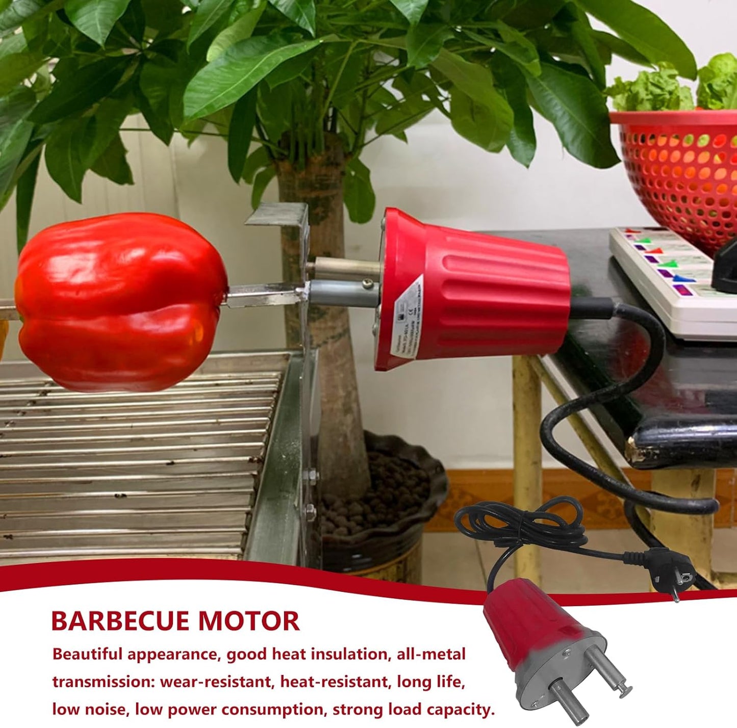 Grillmotor für Rotisserie