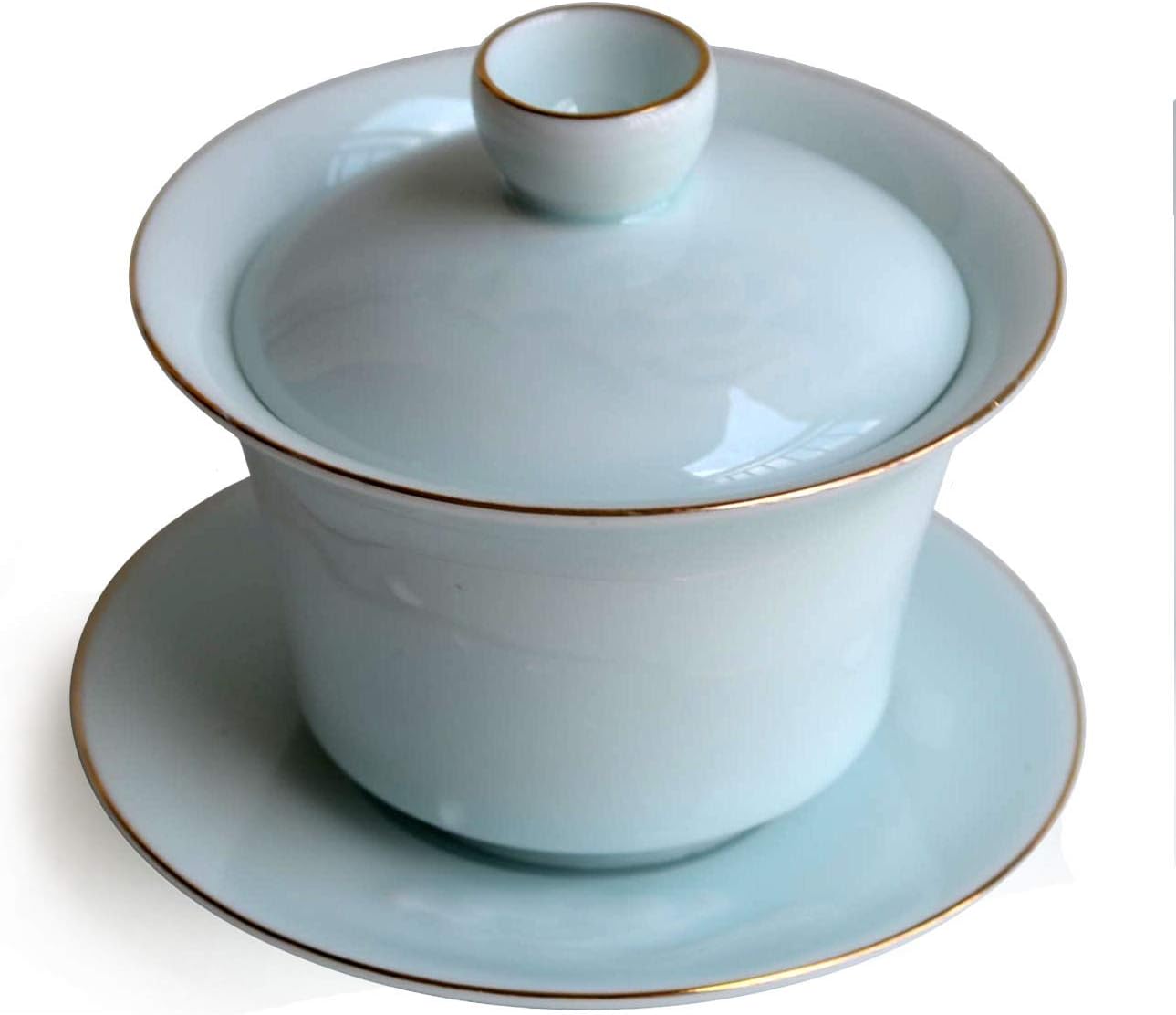 Chinesisches Gaiwan-Teetasse mit Deckel