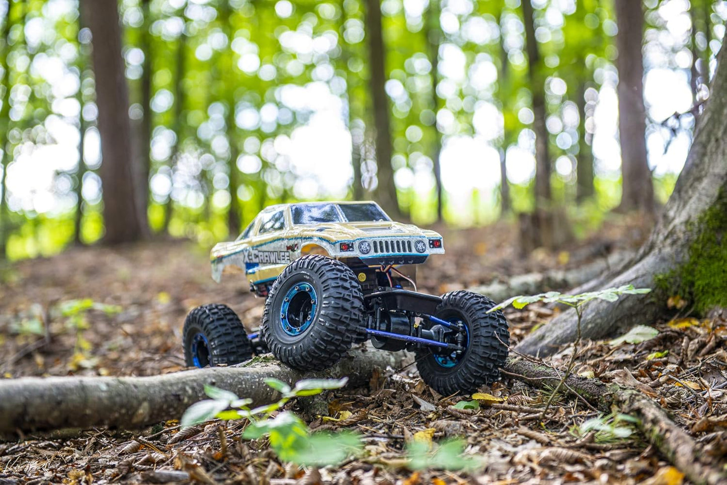 RC-Crawler 1:10 4x4 Modellauto, Crawlee, Sandfarben