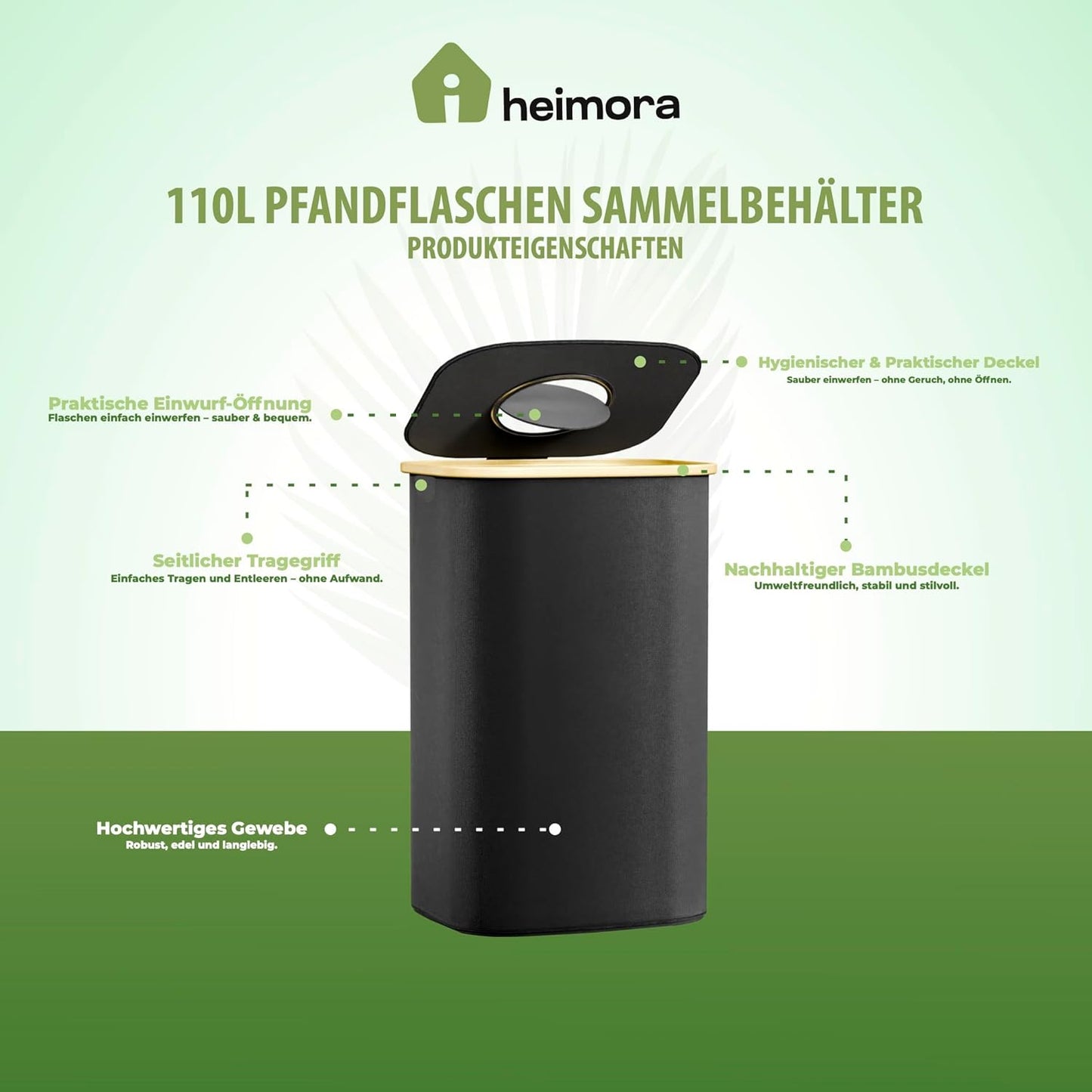 Pfandflaschen-Sammelbehälter, 110L