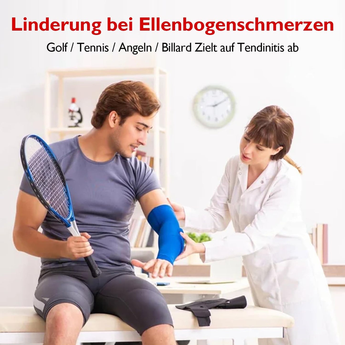 Fitness Widerstandsstangen-Set, 4er-Set - Gelb Grün Blau Rot
