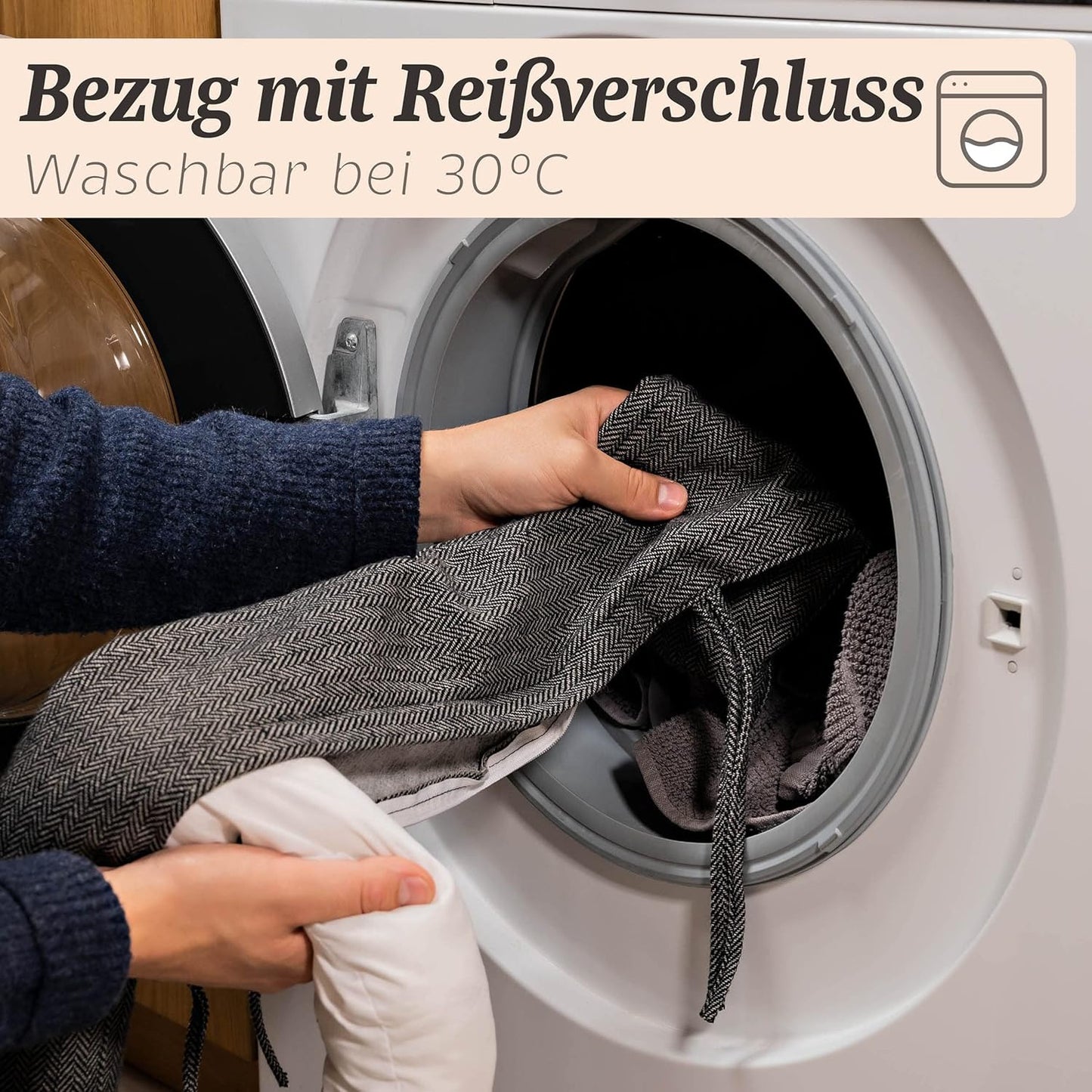 Zugluftstopper für Fenster und Türen (bis 120cm), 1