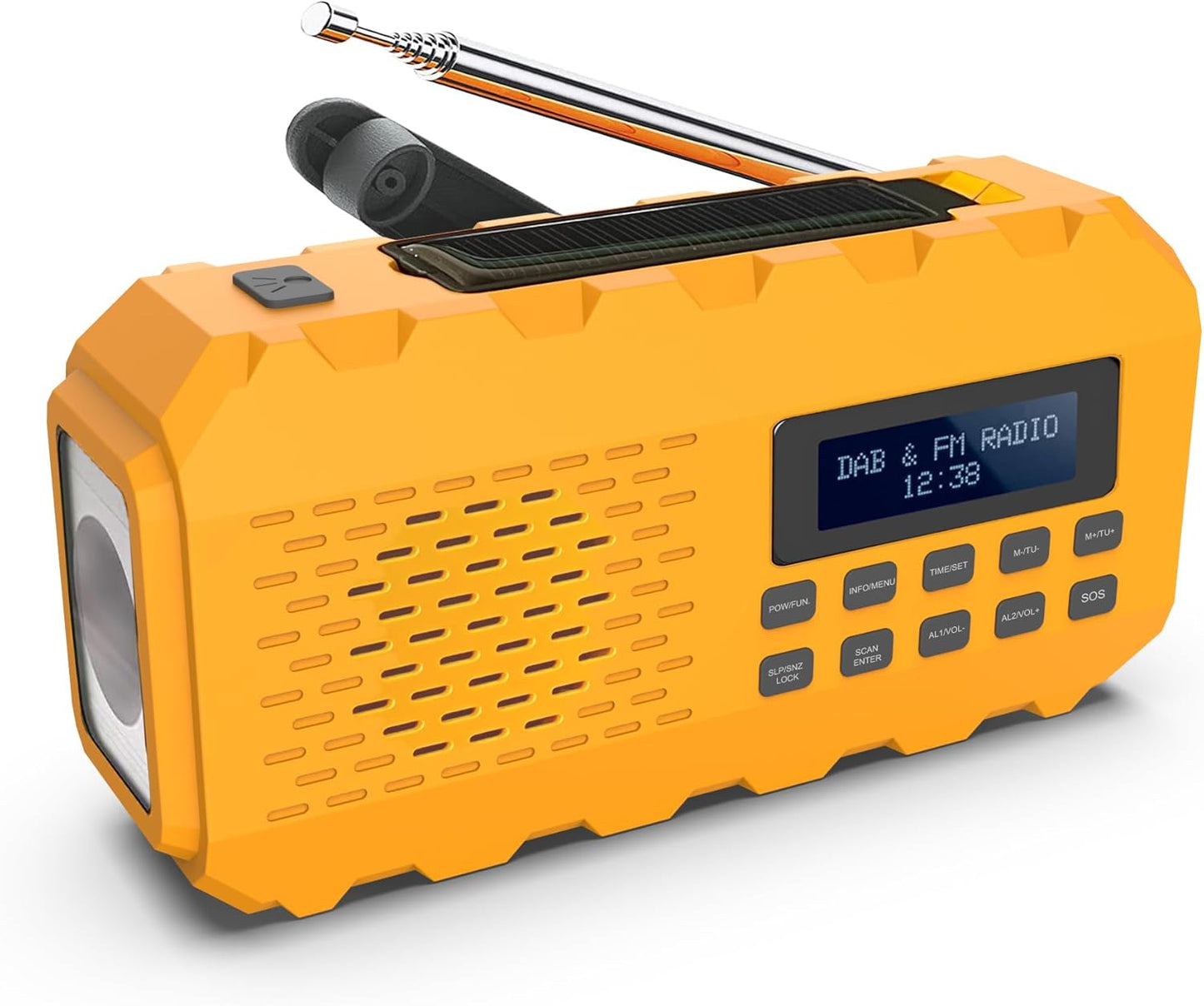 Multifunktionales Kurbelradio