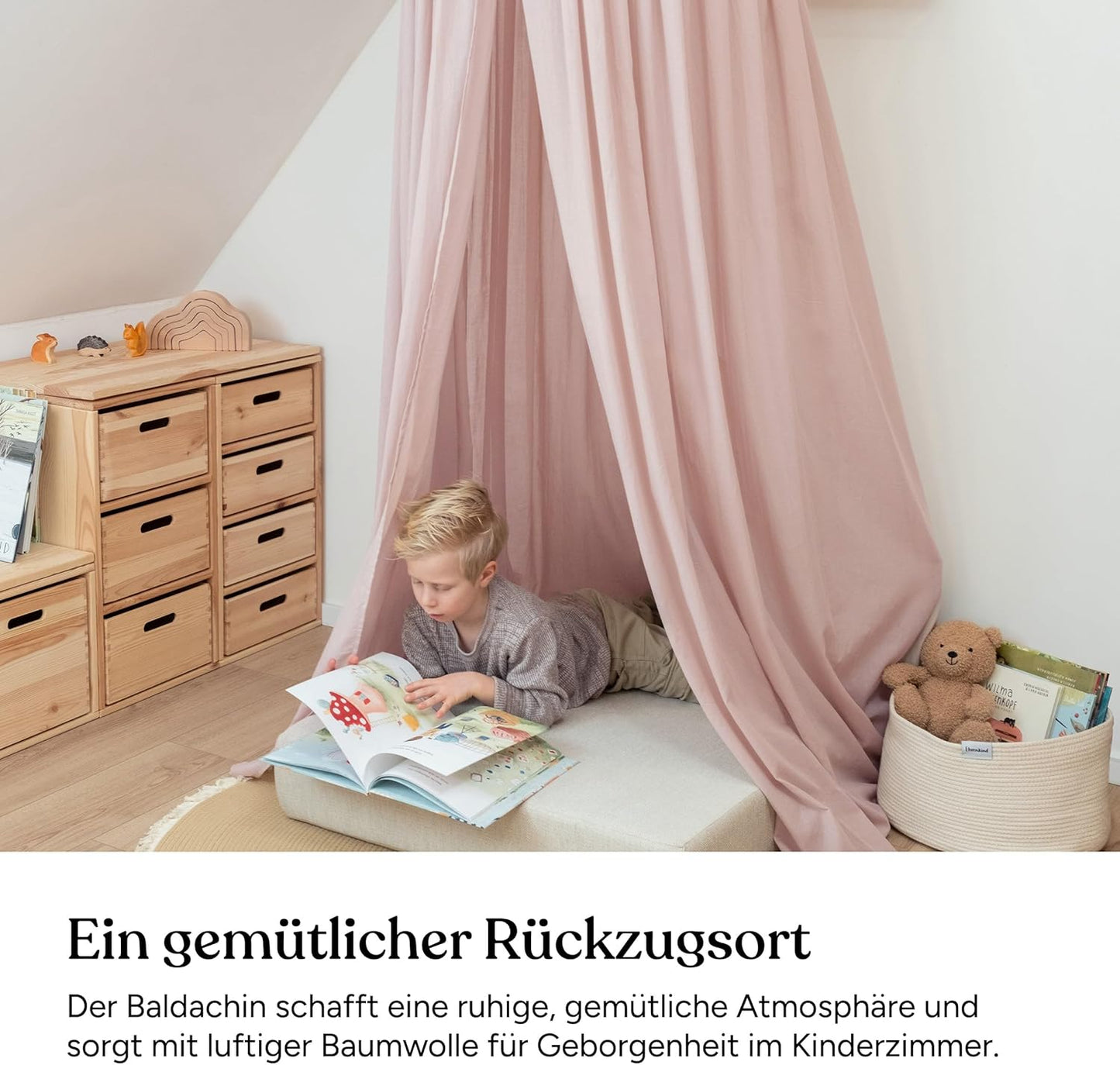 Baldachin mit Ring, Rosé