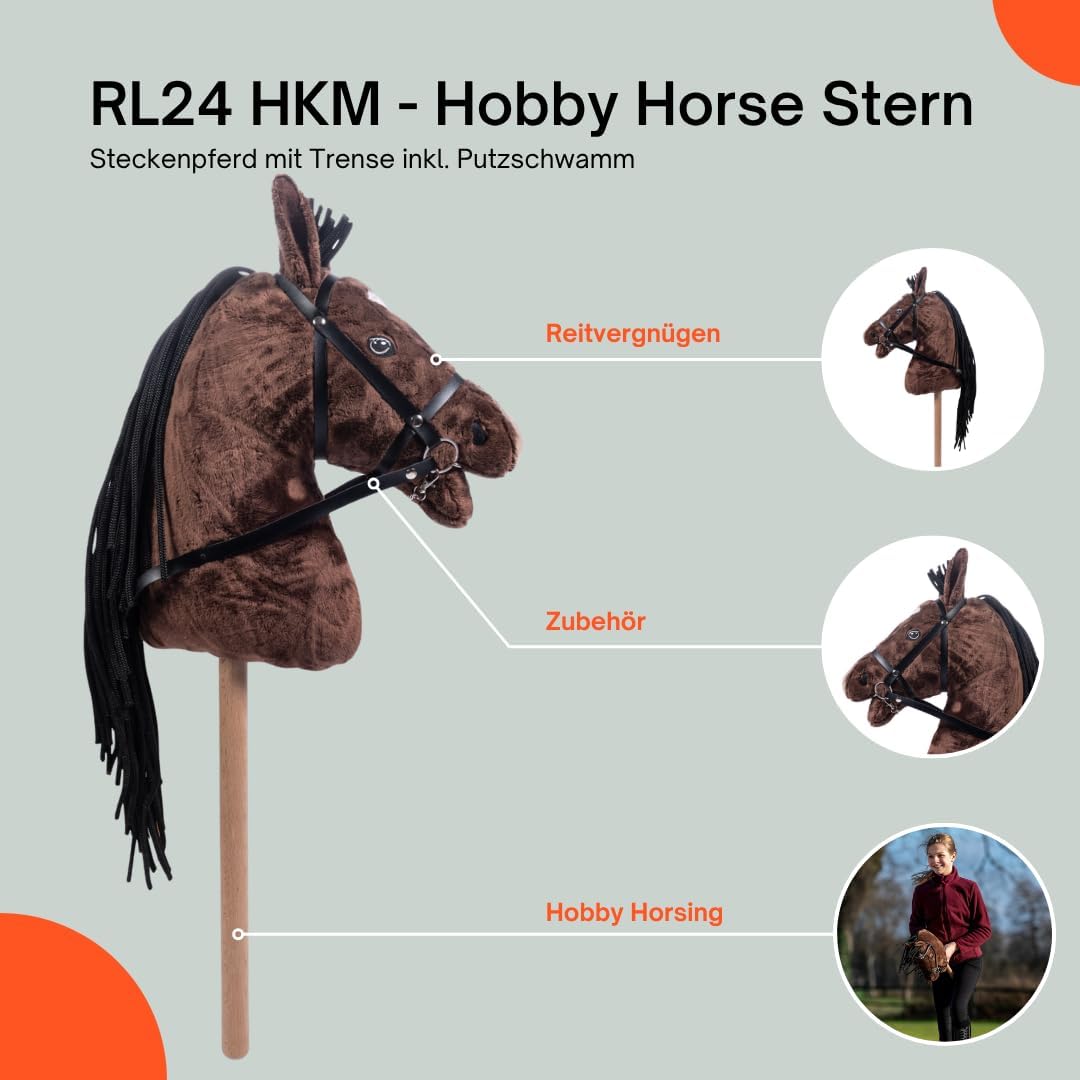 Hobby Horse Stern, Stern (Dunkelbraun)