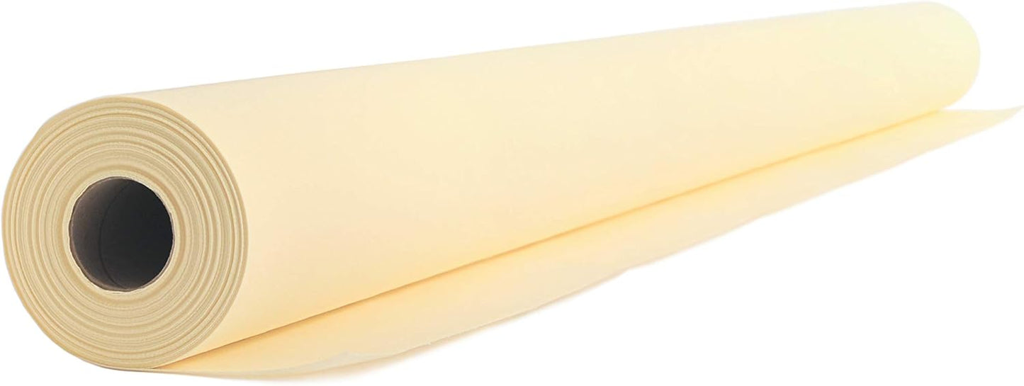 Airlaid Tischdeckenrolle, 2400 x 120 cm (Rechteckig) Beige