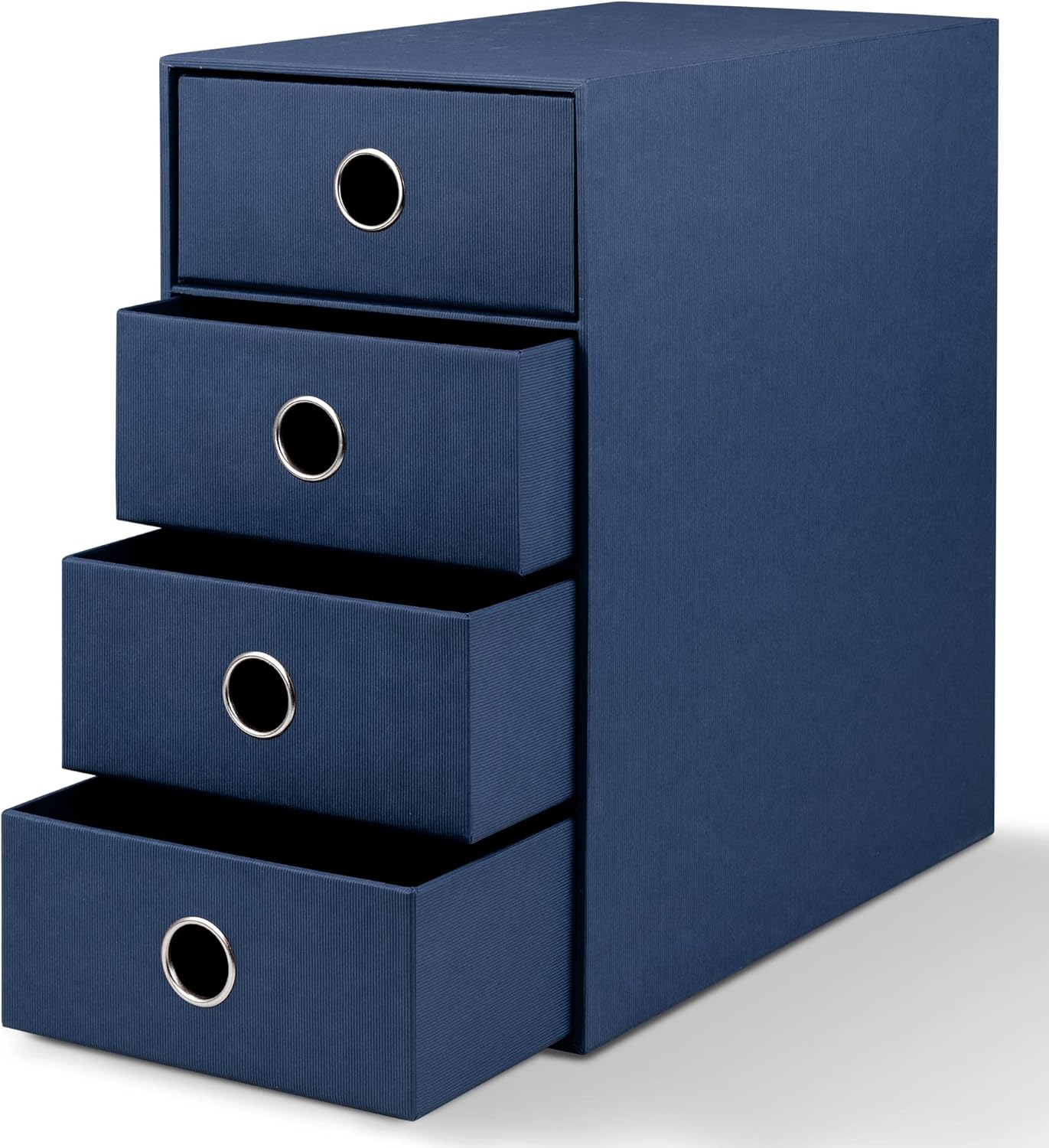 Schubladenbox mit 4 Schubladen, Navy