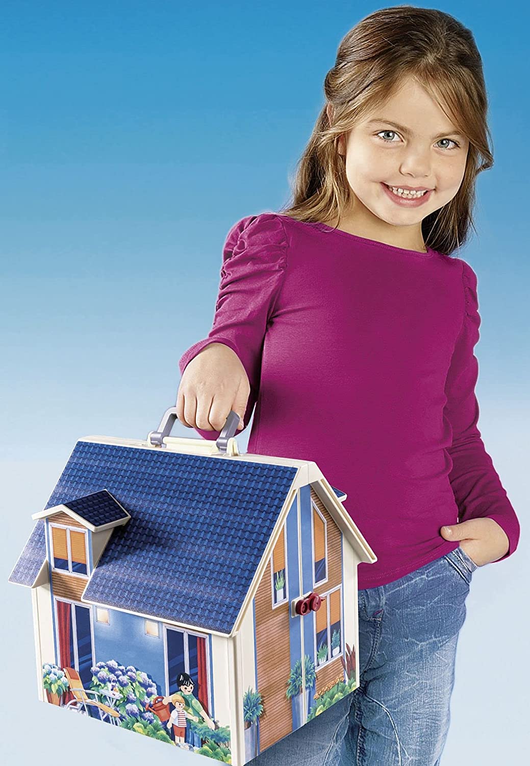70985 Dollhouse Mitnehm-Puppenhaus, Konstruktionsspielzeug