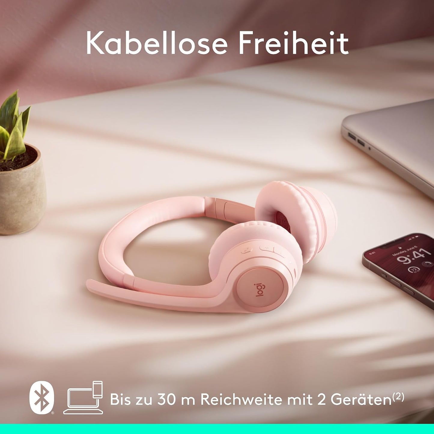Zone 300 Wireless Bluetooth Headset, Zone 300 Standard Version Rosa