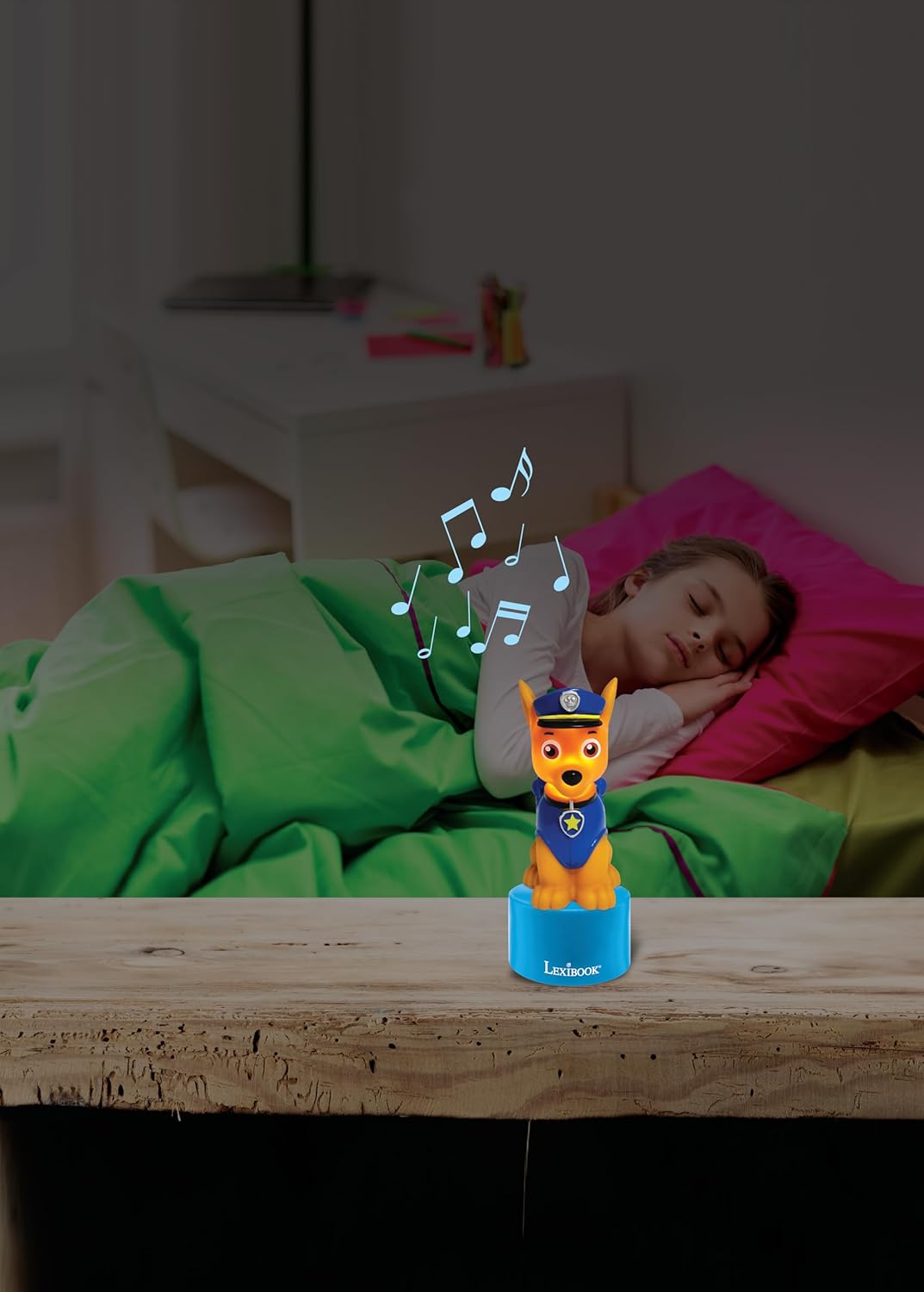 Paw Patrol Chase Nachtlicht mit Lautsprecher, Paw Patrol