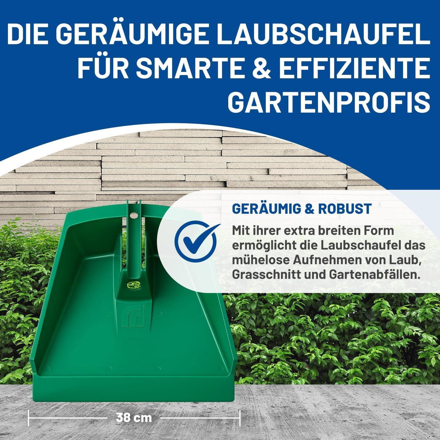 3-teiliges Gartenwerkzeug-Set für Laubpflege, 3-teiliges Garten-Set