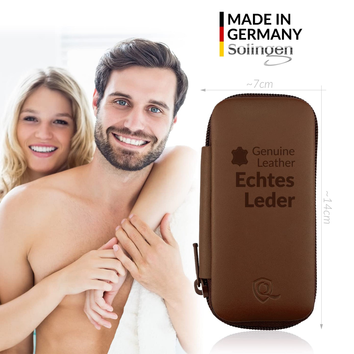 7-teiliges Maniküre Set, 7. Braun