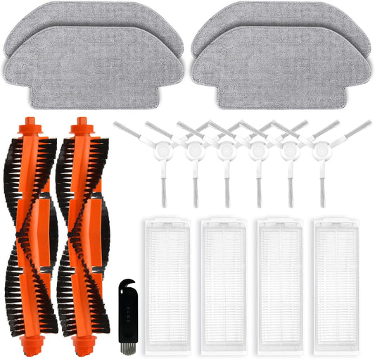 17-teiliges Ersatzteile-Set für Xiaomi Robot Vacuum, 17pcs