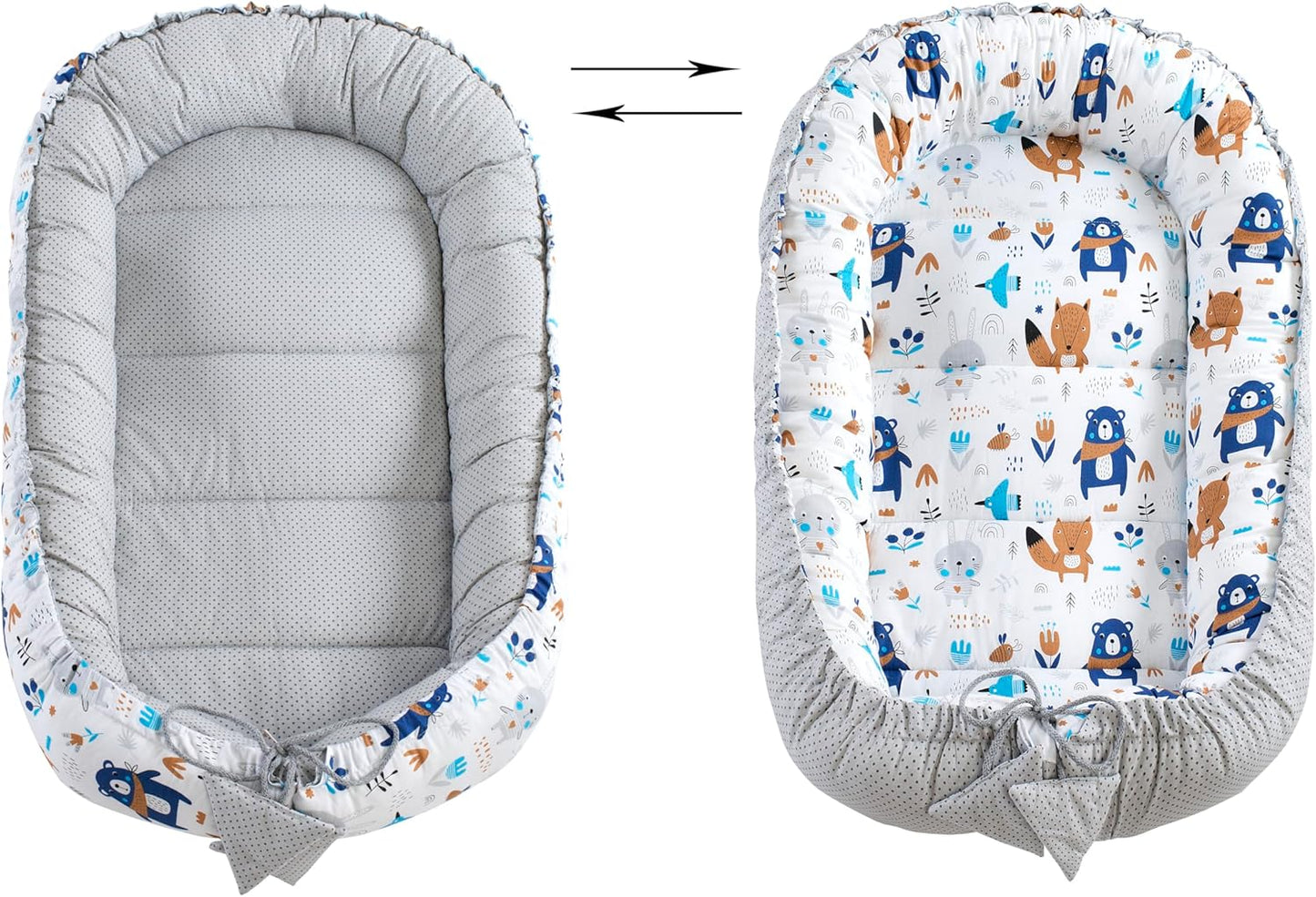 Katzen- und Hundebett, Boho Animals