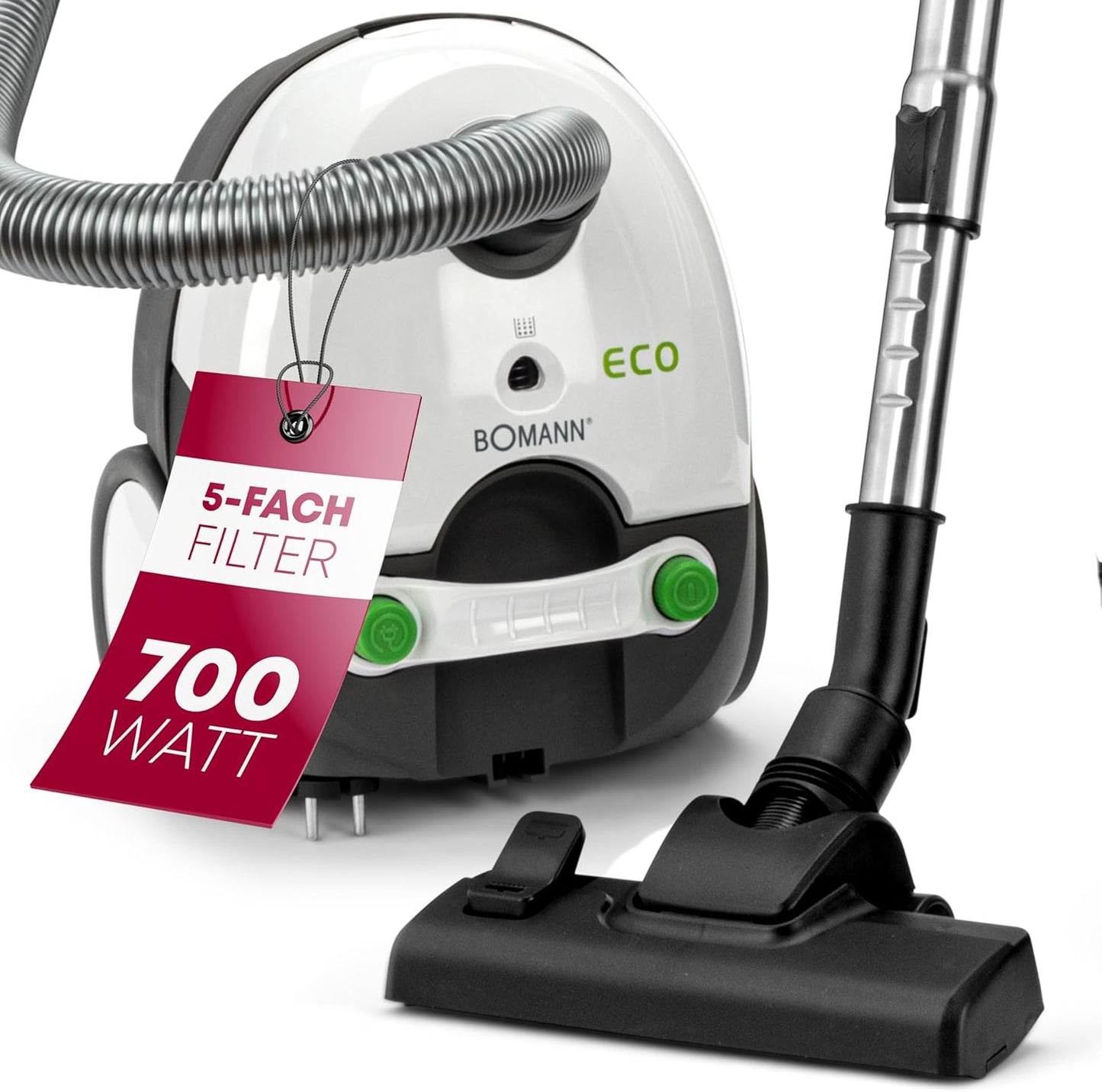 Bodenstaubsauger BS 9019 CB mit 5-Fach Mikrofiltersystem