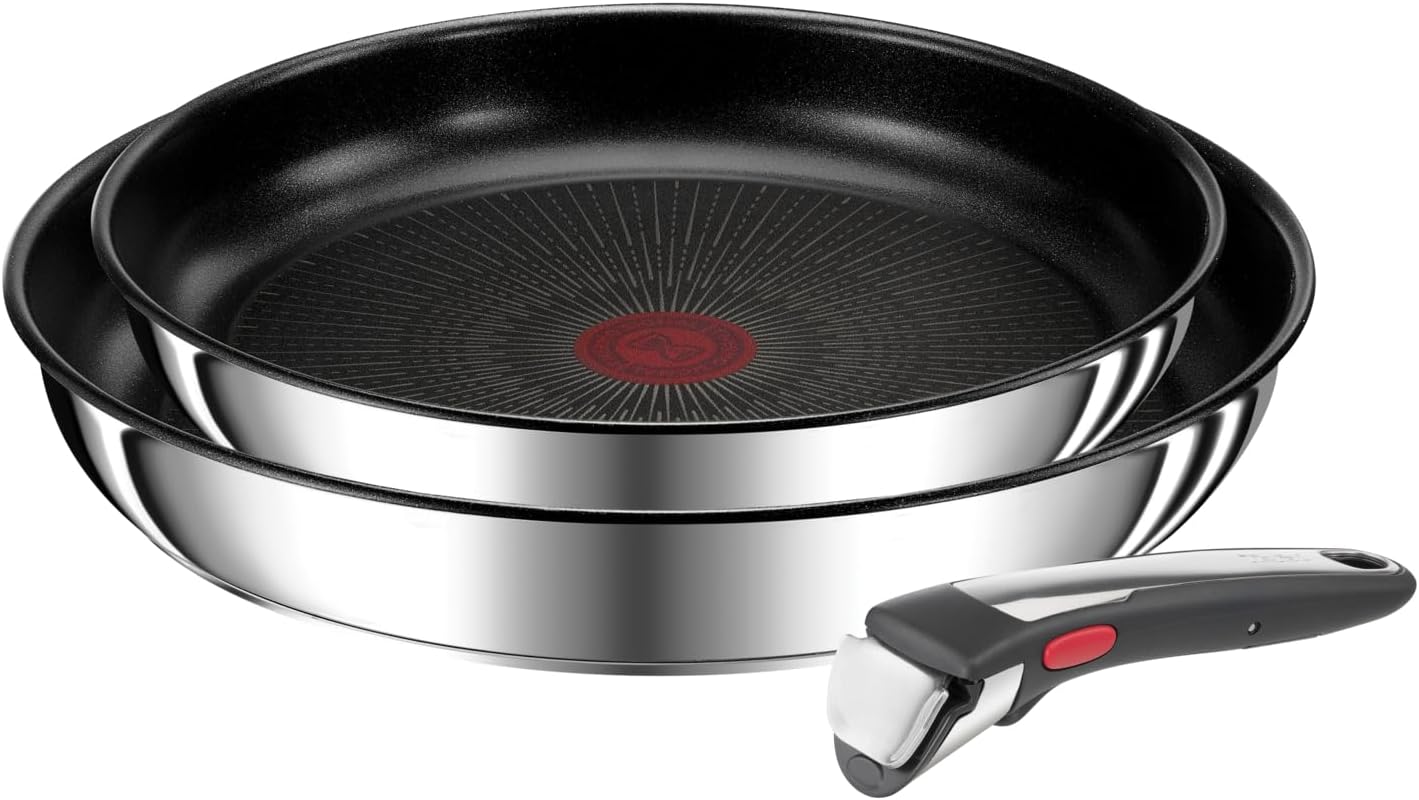 3-teiliges Pfannenset Ingenio Preference On, Pfannenset 3-tlg - 24 cm/ 28 cm / Premium-Griff