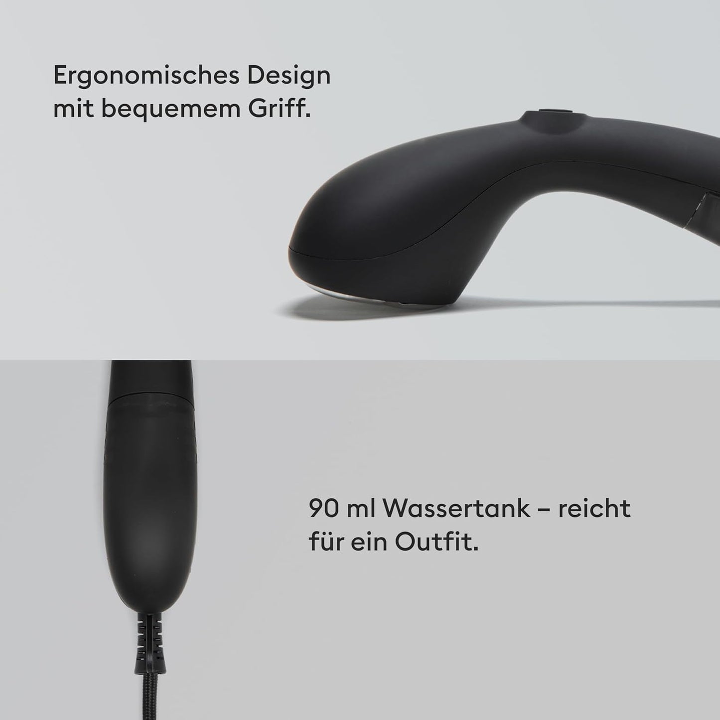Cirrus 2 - Dampfglätter, Schwarz