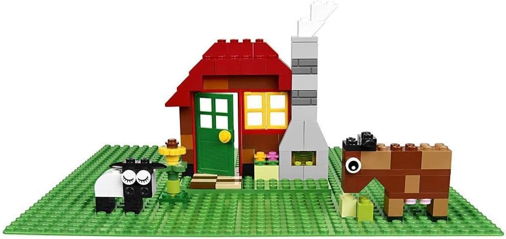 Kreative Bauplatte für Lernspiel und Bauen