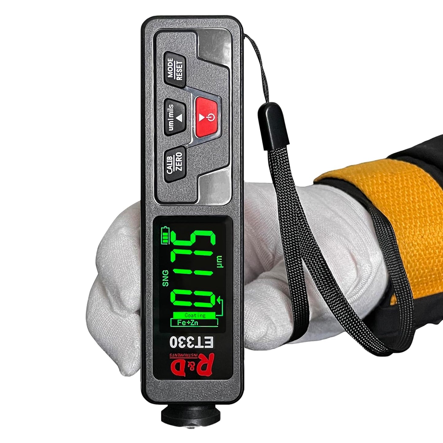Handheld Lackdickenmessgerät ET330 mit LCD-Display, PCB+Kunststoff