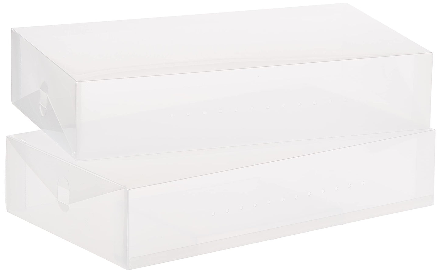 Transparente Schuhboxen für Damenstiefel (2er-Set), Stiefel-Box, 2-er Set