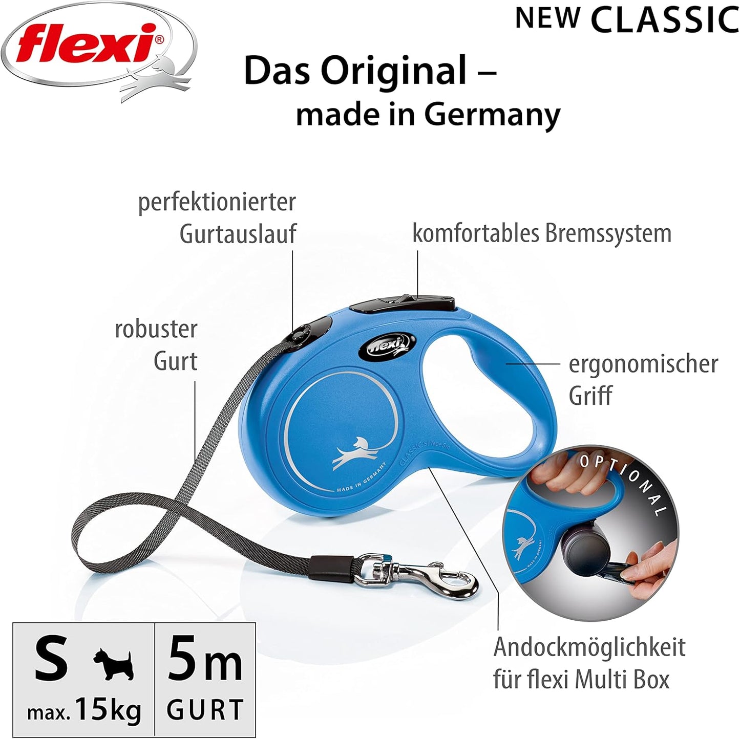 Classic, Blau / S: 5m (