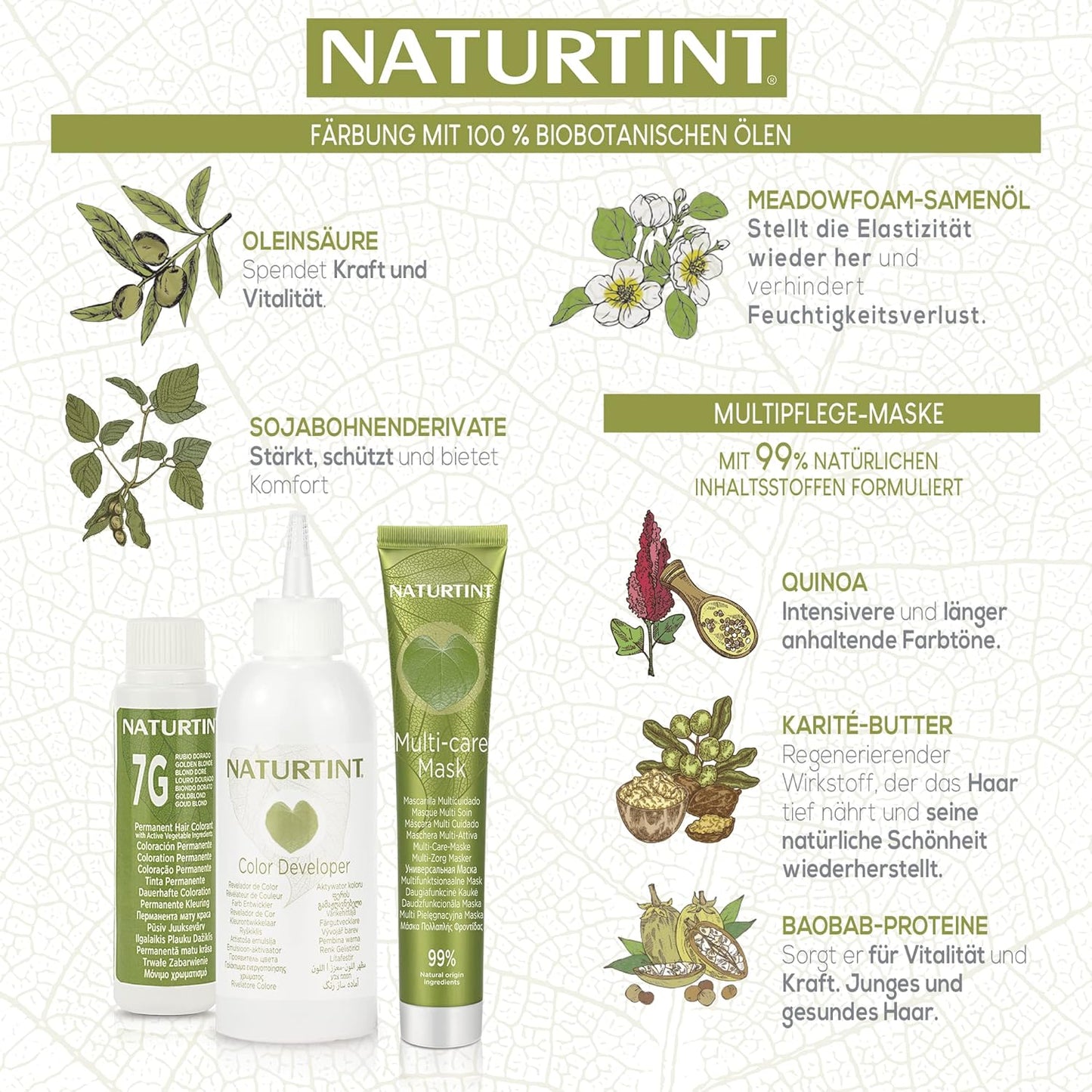 3er-Pack Haarfarbe, Kastanienbraun, 4N. Natur Kastanienbraun 170 ml (3er Pack)