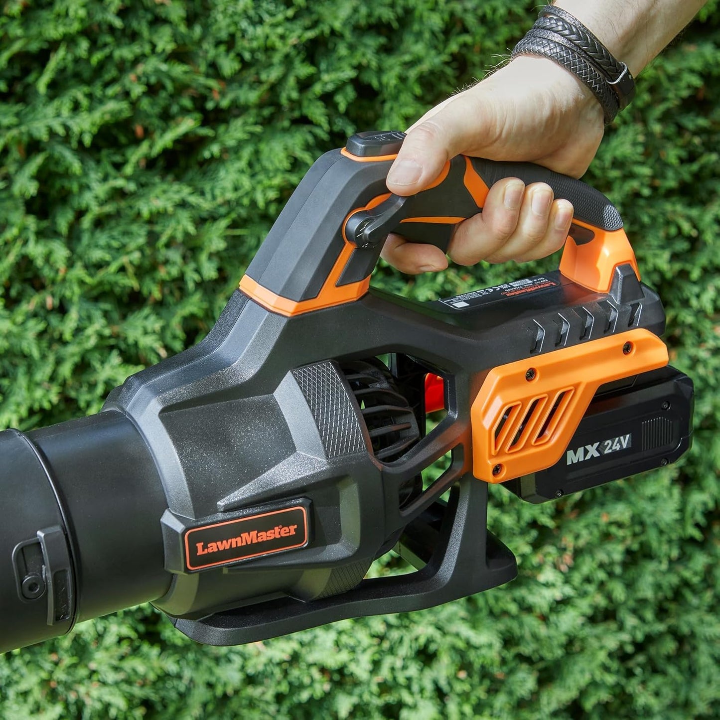 MX 24V Akku-Laubbläser mit Axialgebläse (ohne Akku), no battery