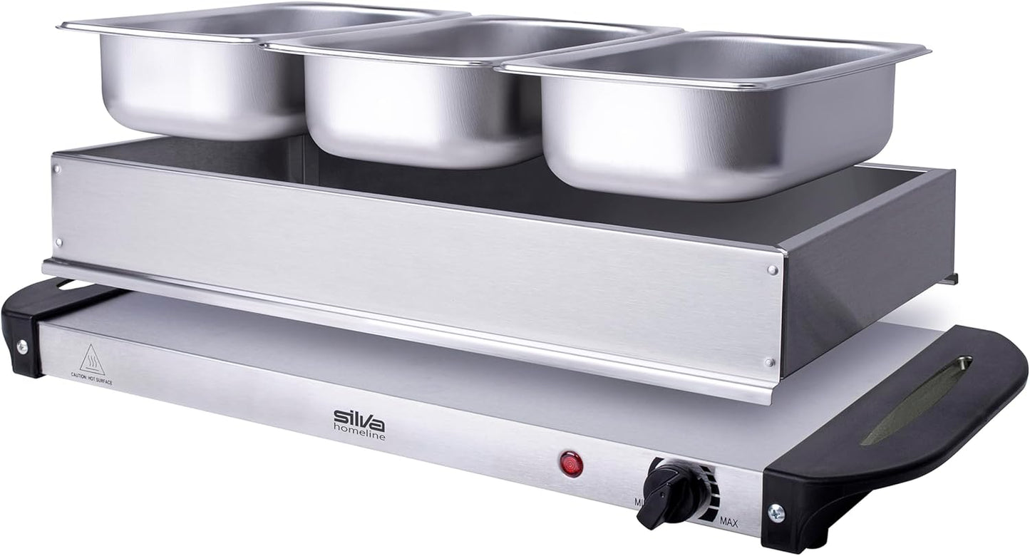 2-in-1 Buffetwärmer & Warmhalteplatte SH 4.1