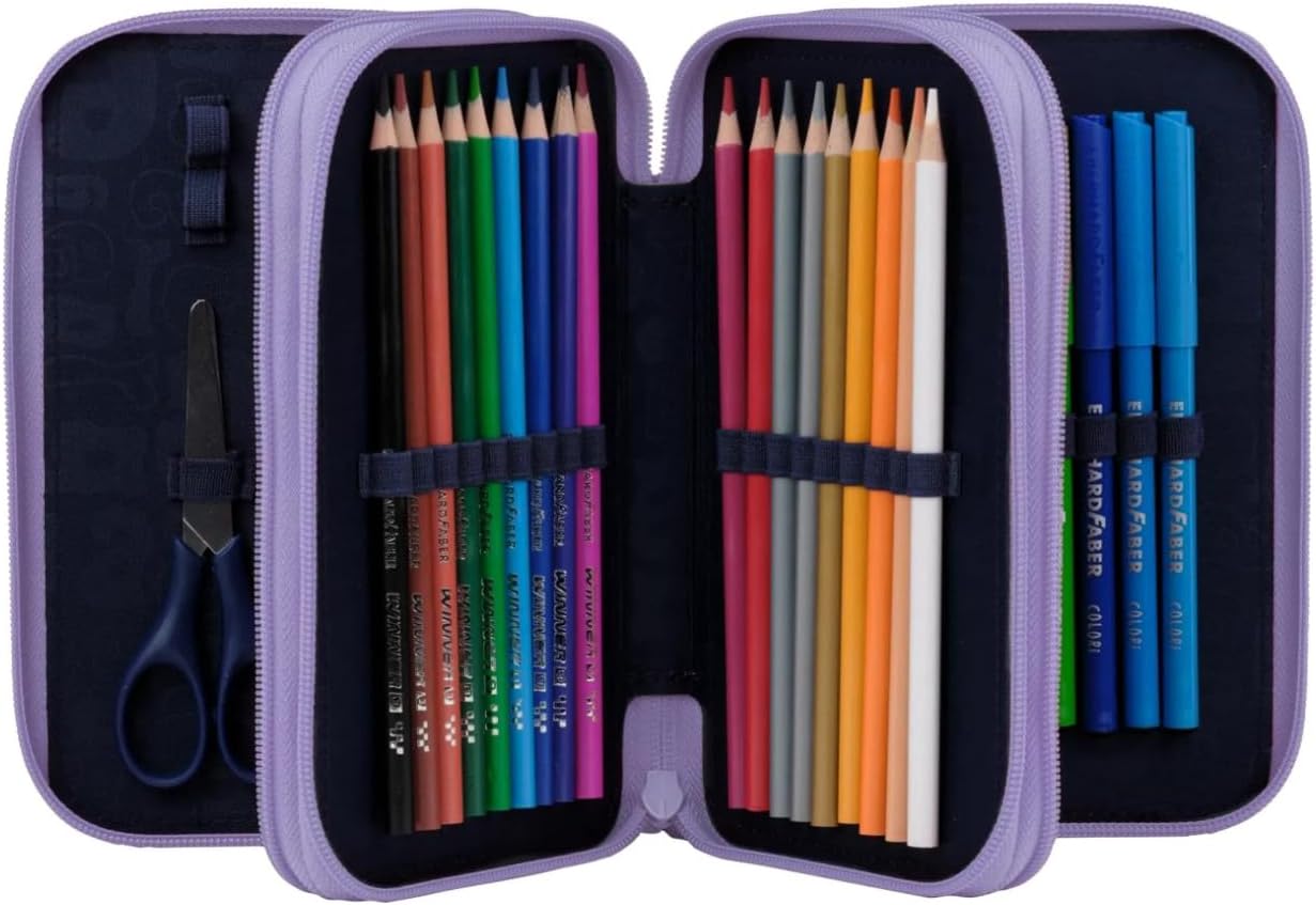 Maxi Mäppchen Set, Ponybäradies - Lavendel Einheitsgrösse