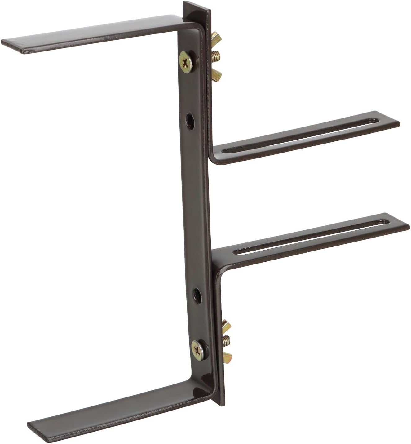 Blumenkastenhalter für Balkon-Brüstungen, 16 braun