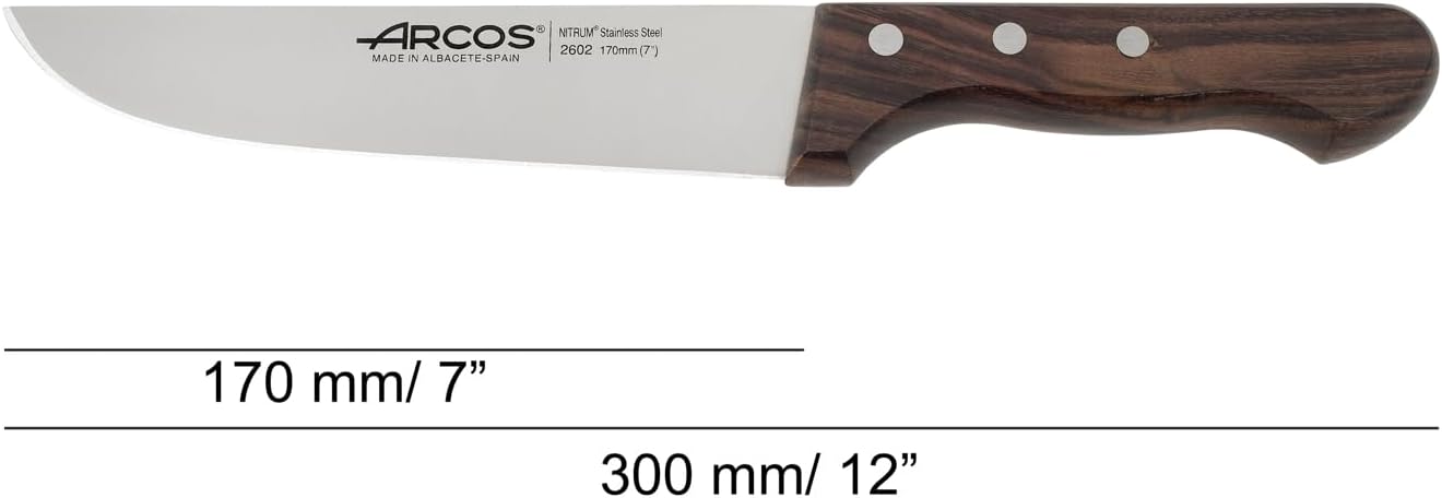 Fleischermesser Serie Atlantico, 170 mm Braun