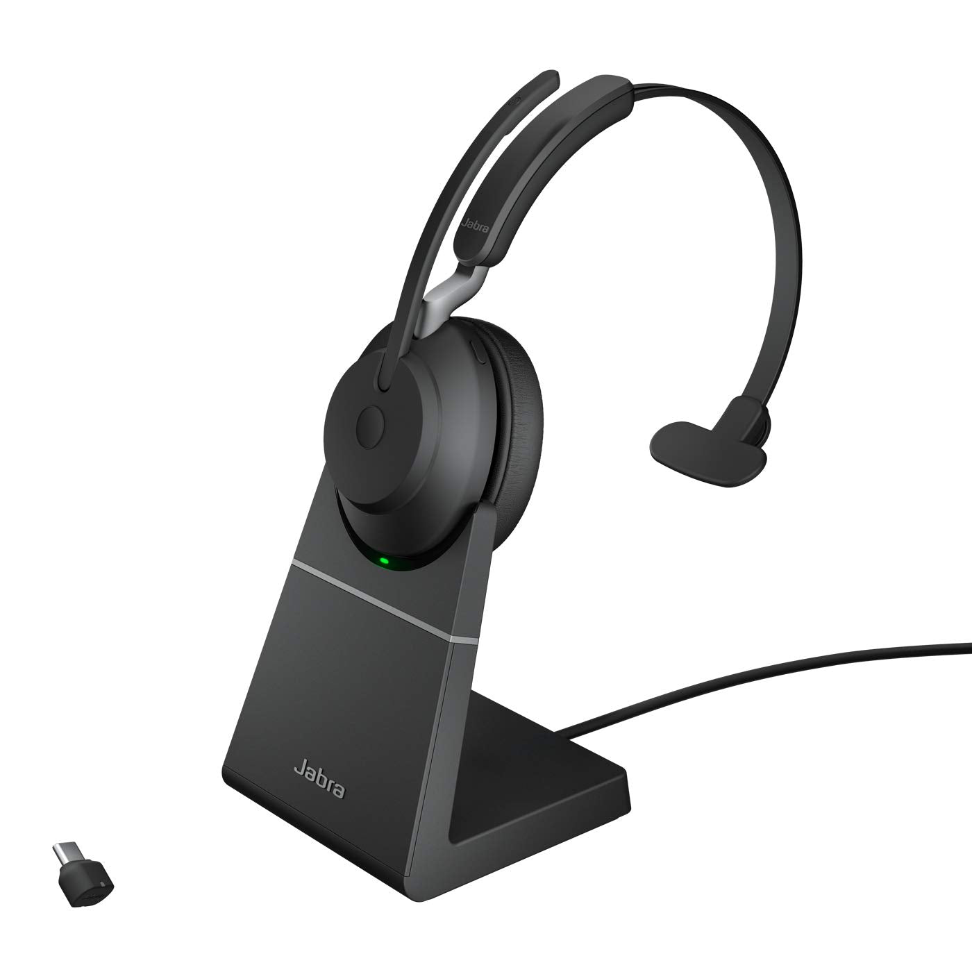 Kabelloses Headset mit Ladestation und Geräuschunterdrückung