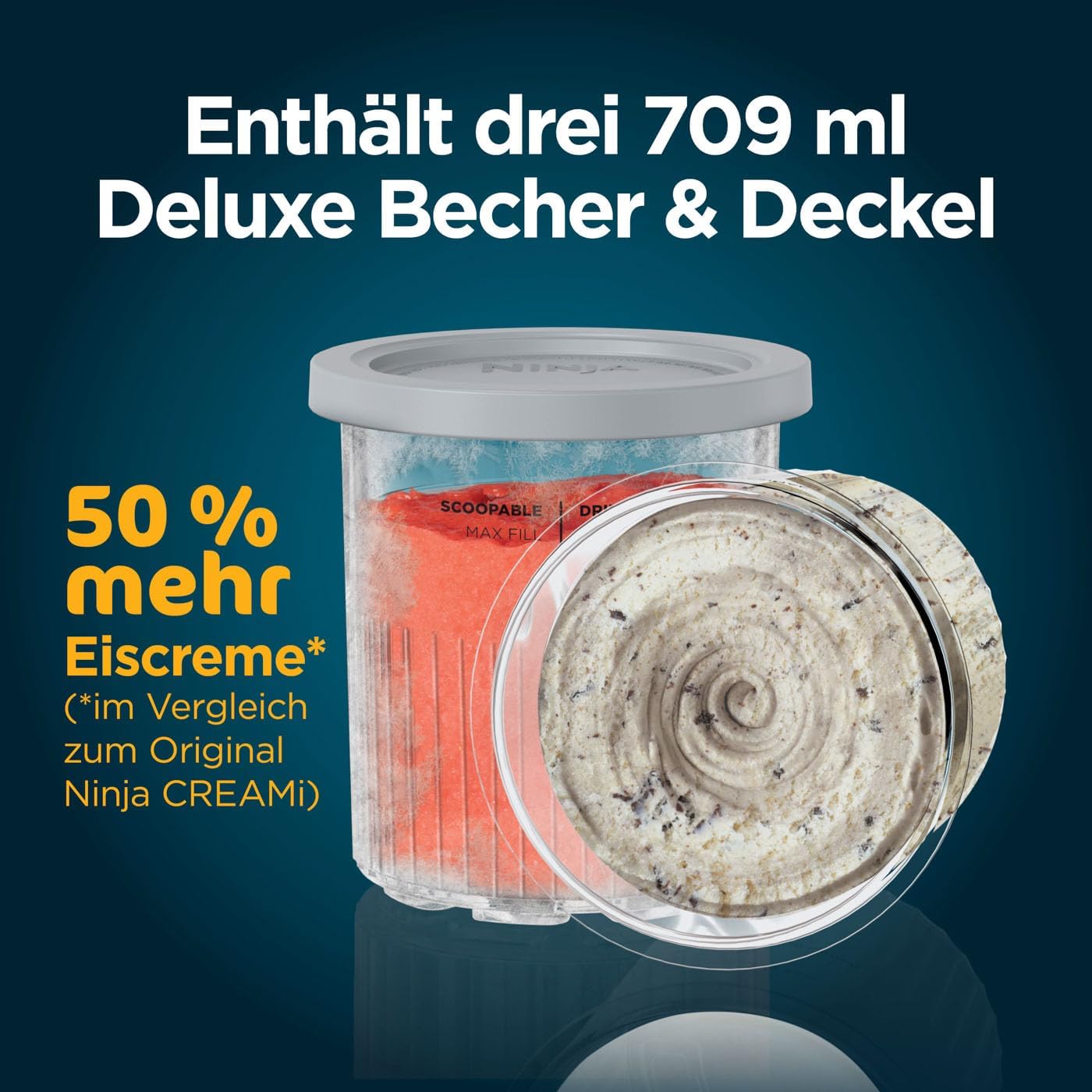 Creami Deluxe NC502, Silber