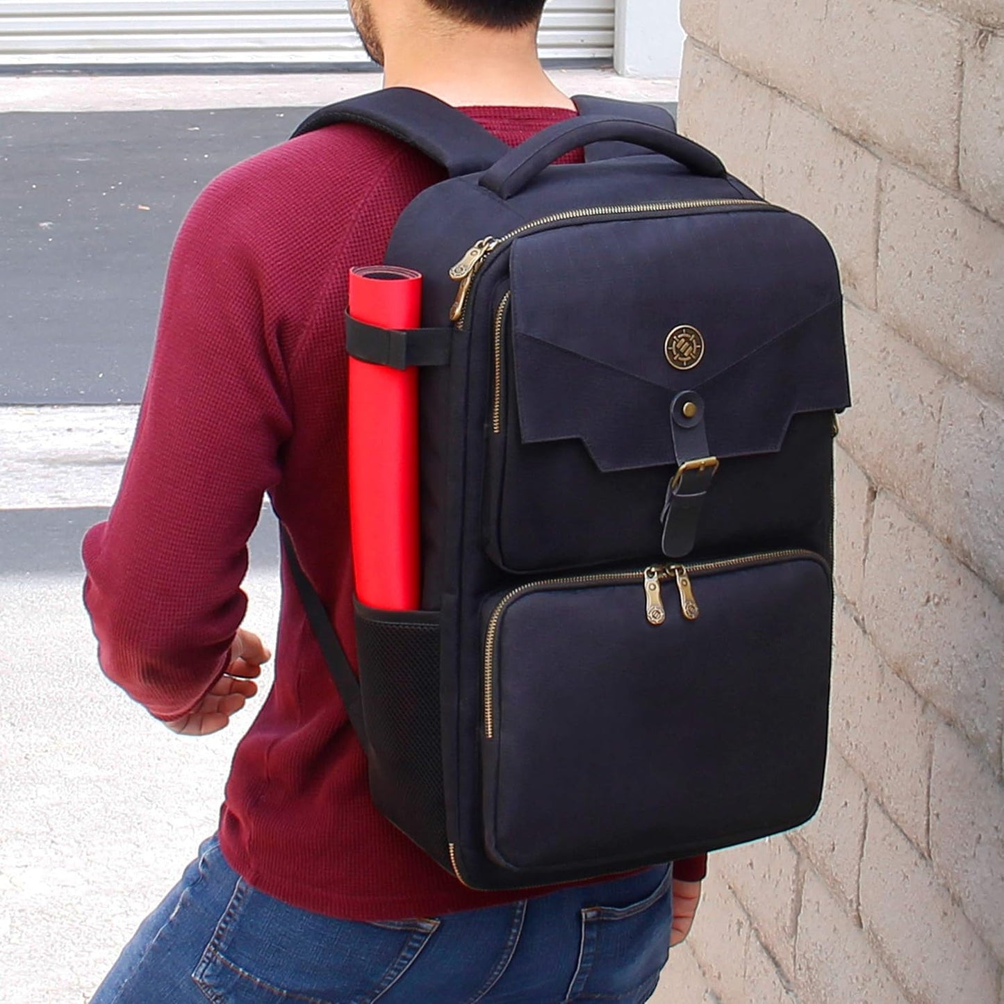 Tabletop Collector's Edition Card Storage Backpack, Schwarz
