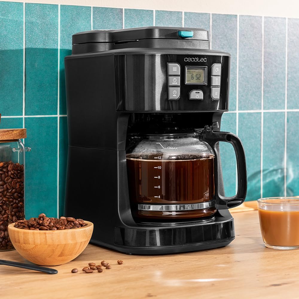 Coffee 66 Grind & Drop mit Mahlwerk, programmierbar, Digital | Programmierbar 12 Tassen