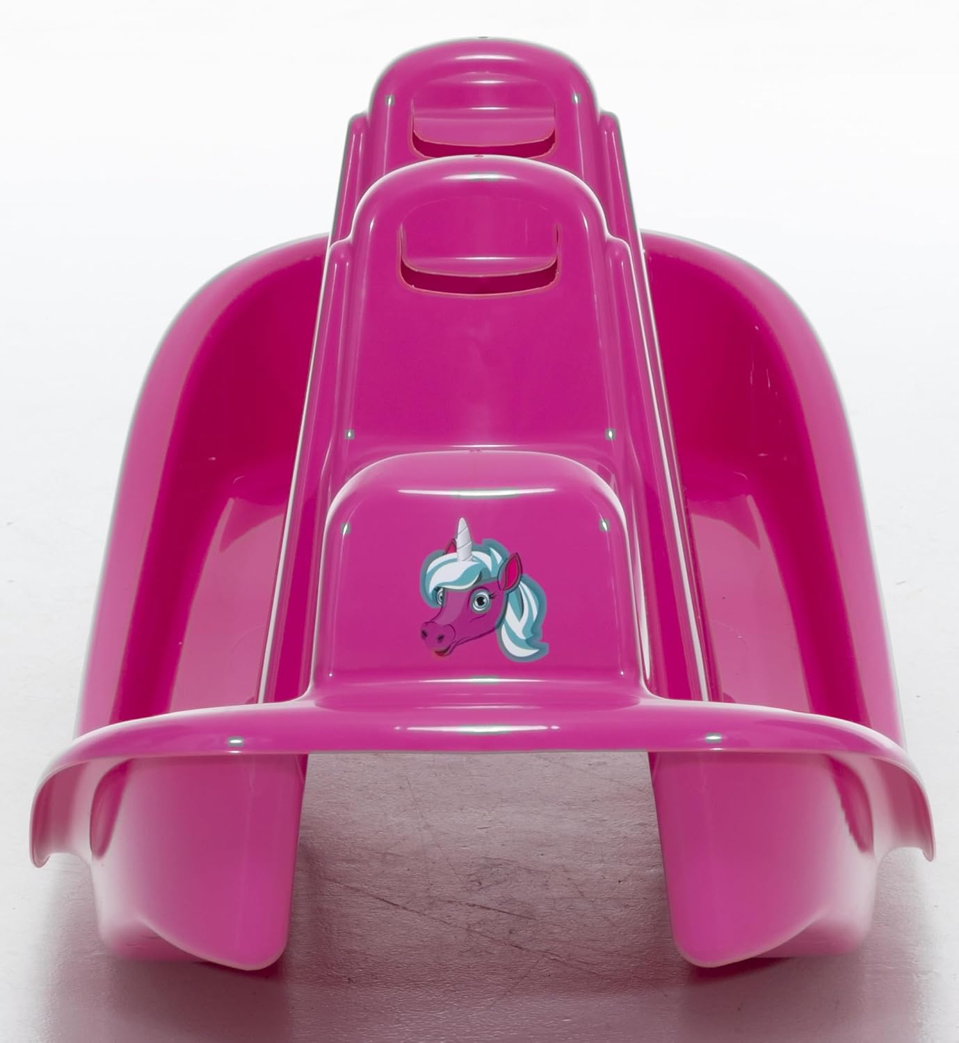 Kinder-Wippe im Einhorn-Design für max. 3 Kinder, Pink