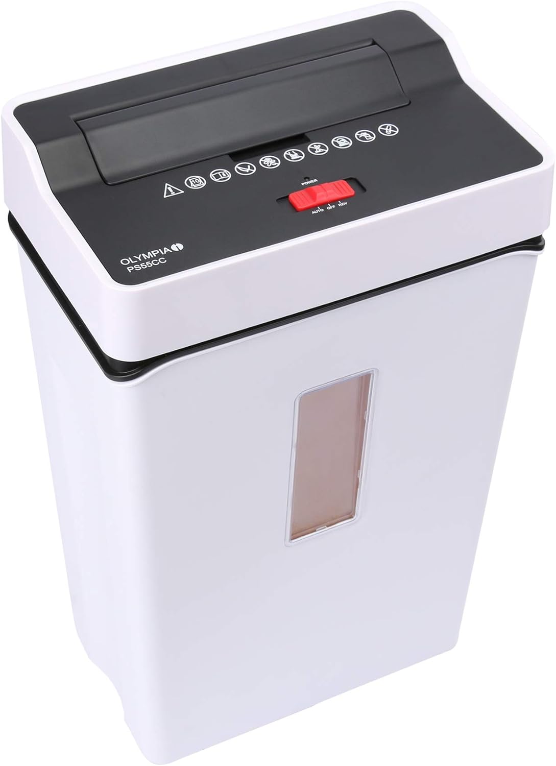 PS 55 CC Aktenvernichter, weiss|Single