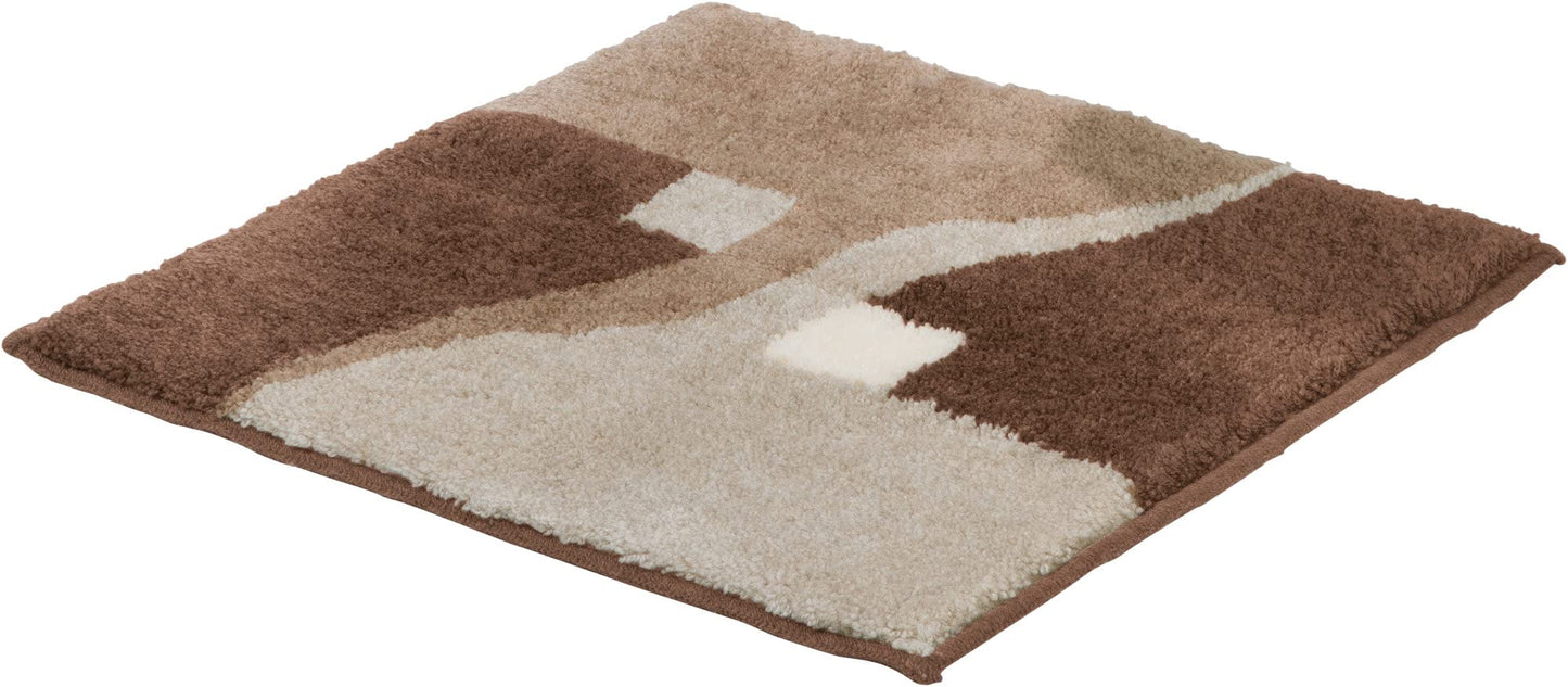 WC-Vorlage, Braun WC-Vorlage - 50x50 cm o. Ausschnitt