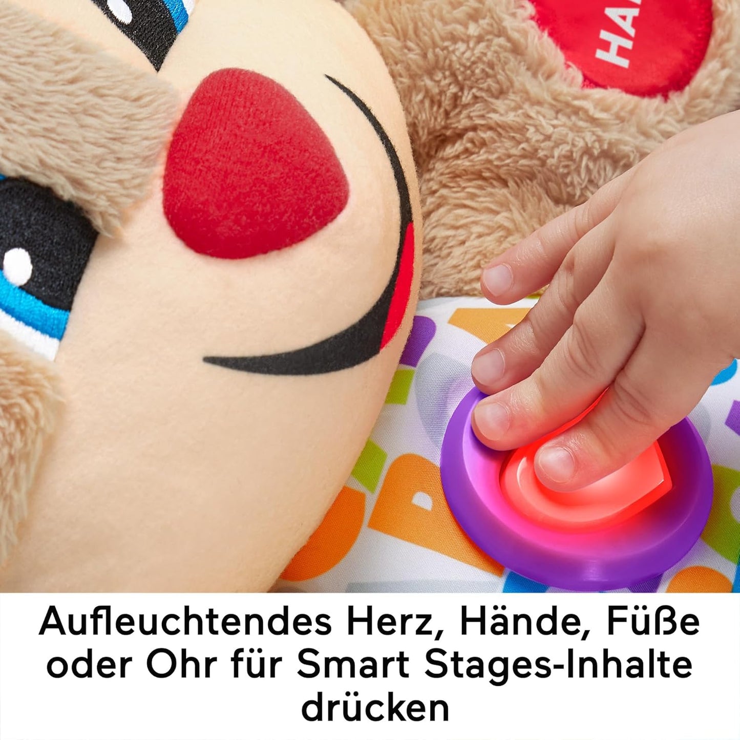 Interaktives Lernspass-Hündchen mit Musik, 2024 variante ; Ge