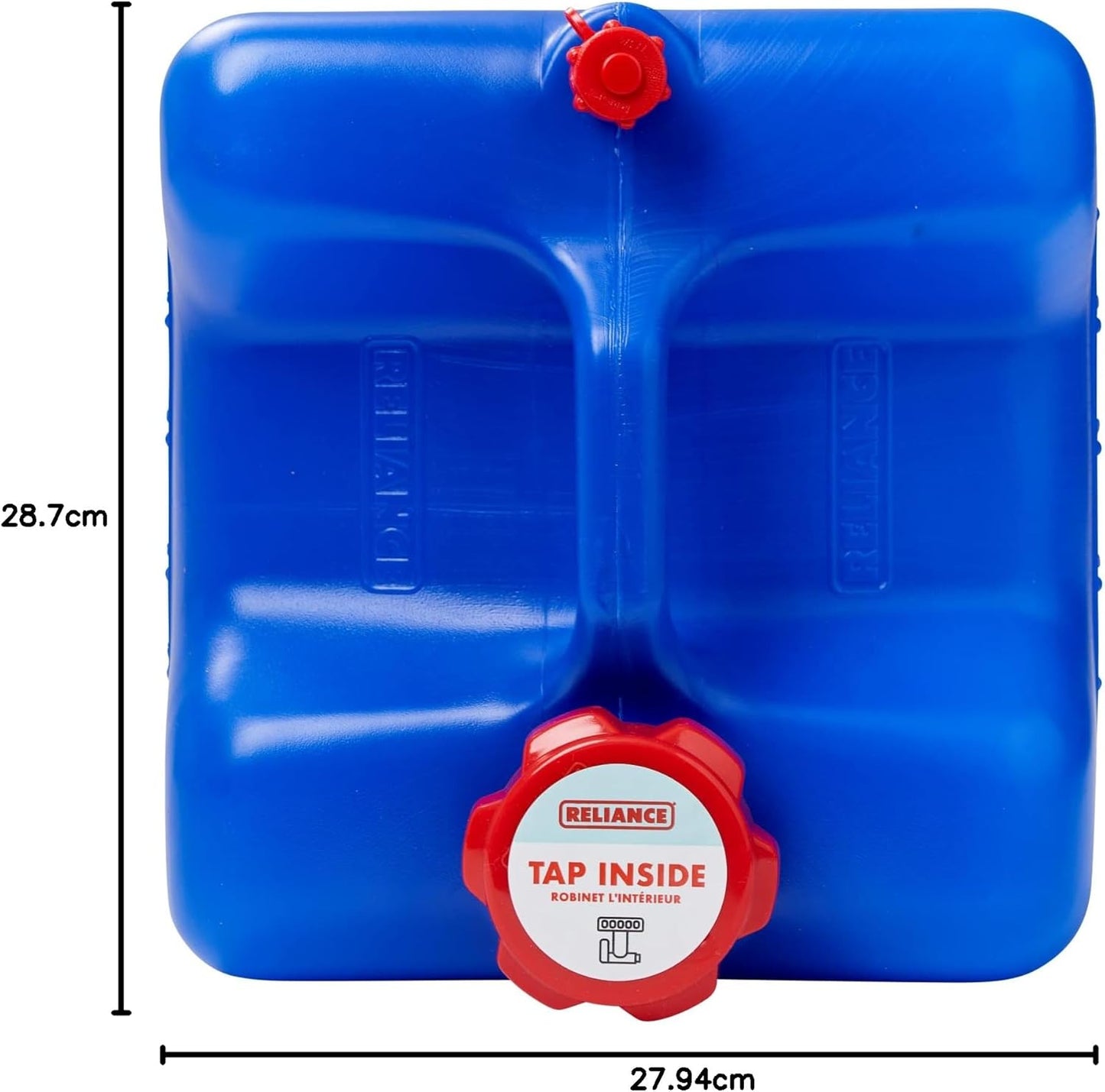 Kanister Aqua Tainer 15 L für Wasseraufbewahrung, 15 L blau