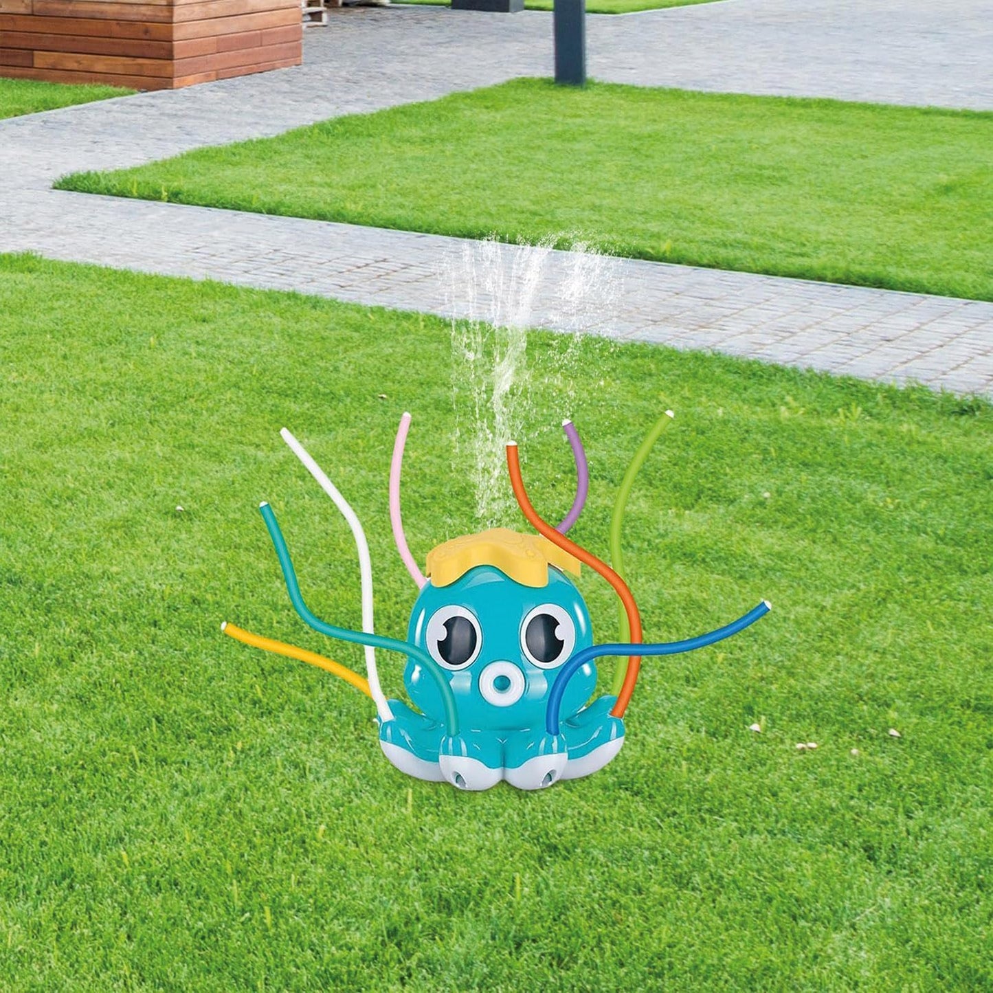 Sprinkler-Oktopus Wasserspielzeug, Sprinkler Oktopus Blau