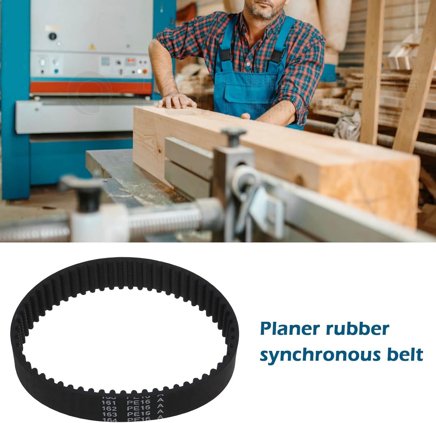4-teiliges Antriebsriemen-Set für Elektrohobel X40515